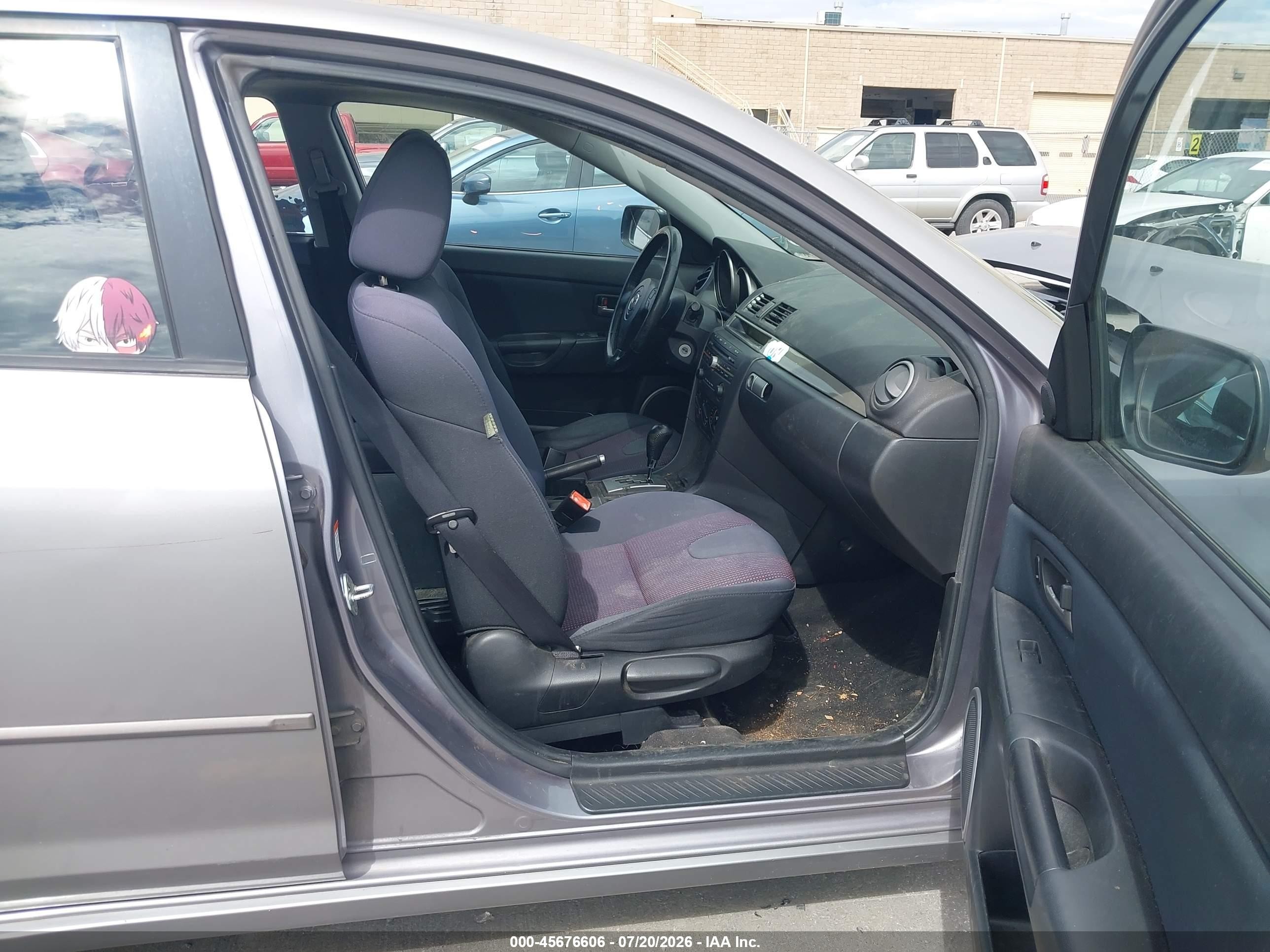 2005 Mazda Mazda3 S Gray vin: JM1BK343351309181