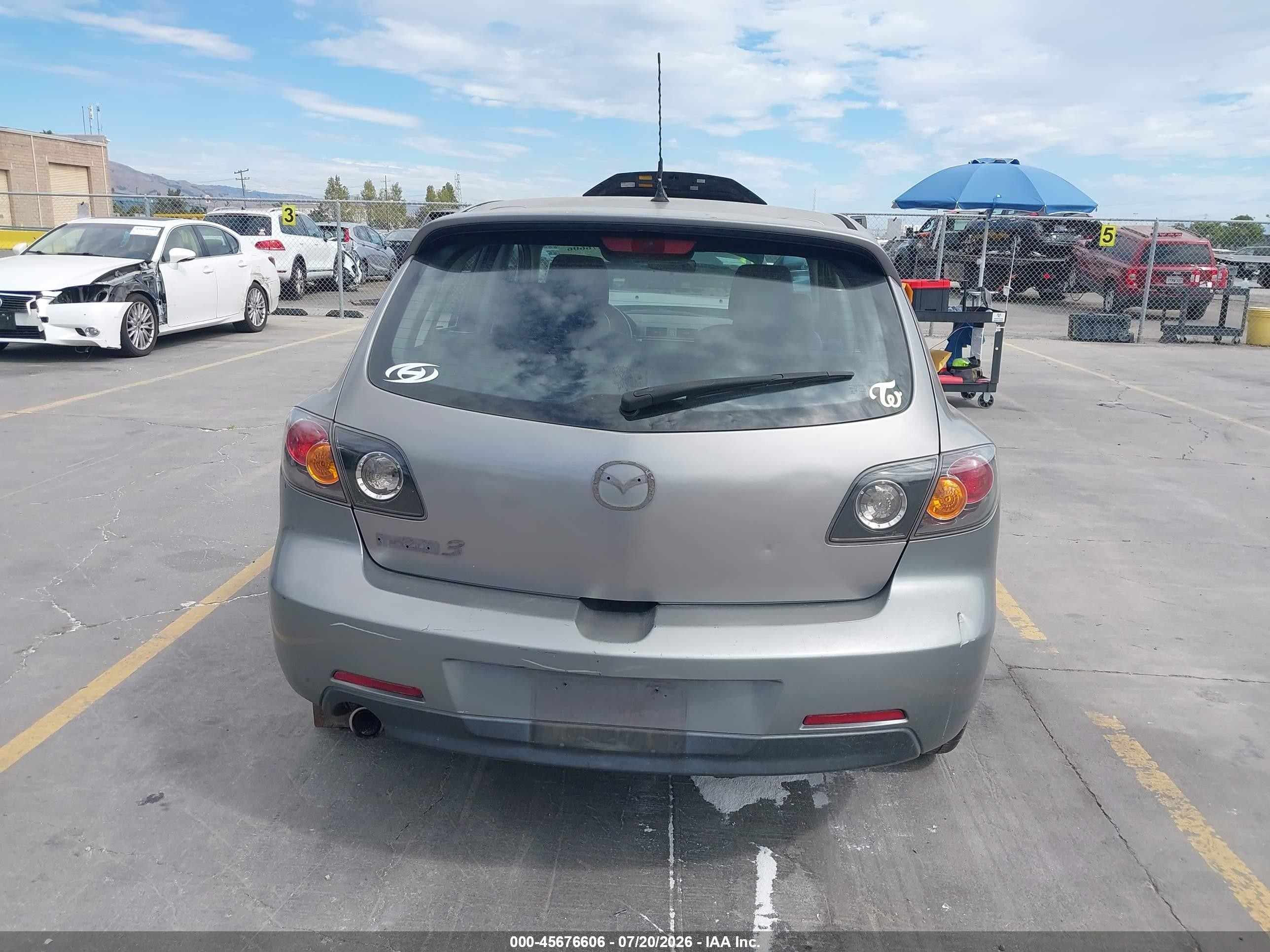 2005 Mazda Mazda3 S Gray vin: JM1BK343351309181