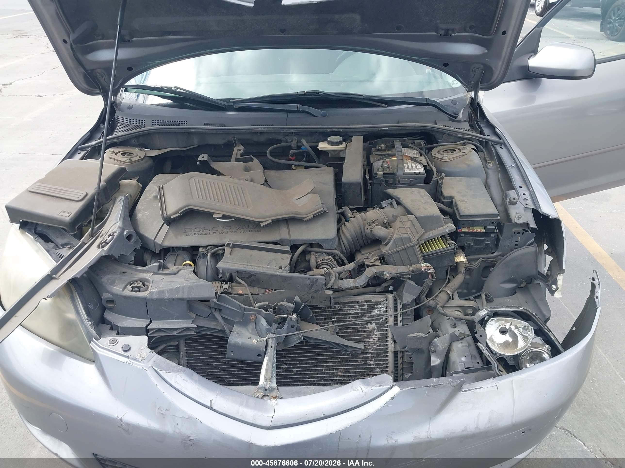 2005 Mazda Mazda3 S Gray vin: JM1BK343351309181