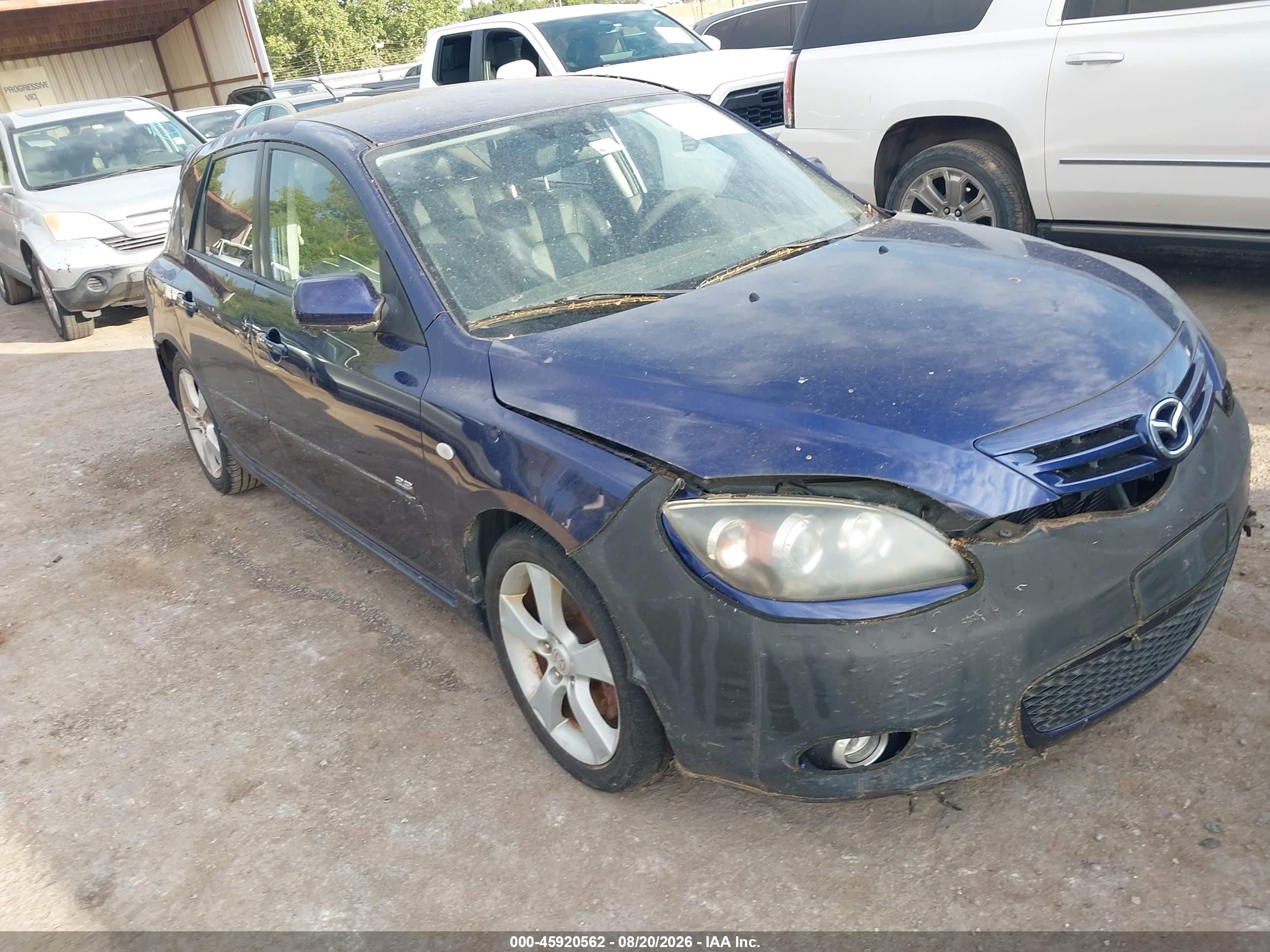 2005 Mazda Mazda3 S Purple vin: JM1BK343351320293