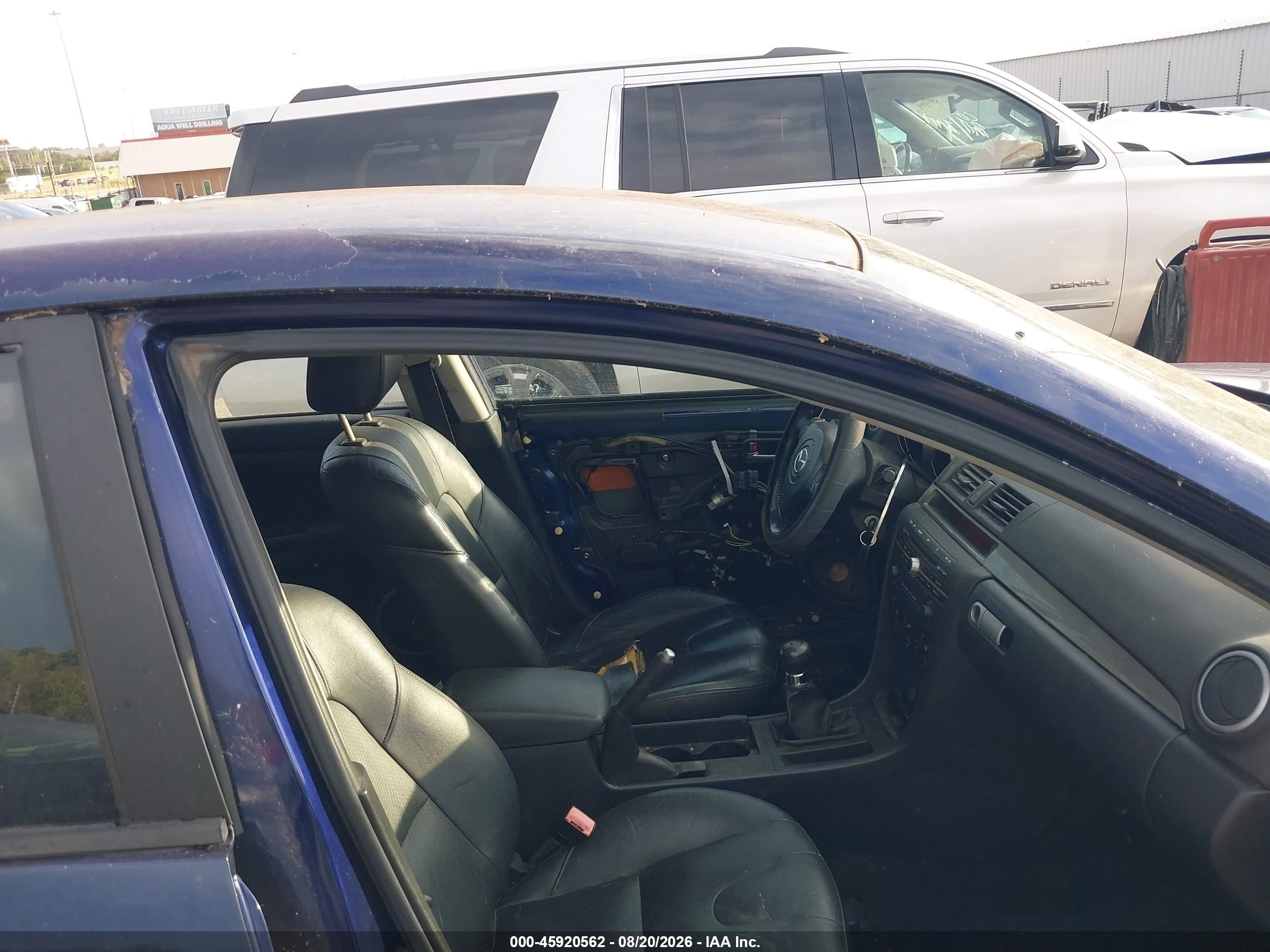 2005 Mazda Mazda3 S Purple vin: JM1BK343351320293
