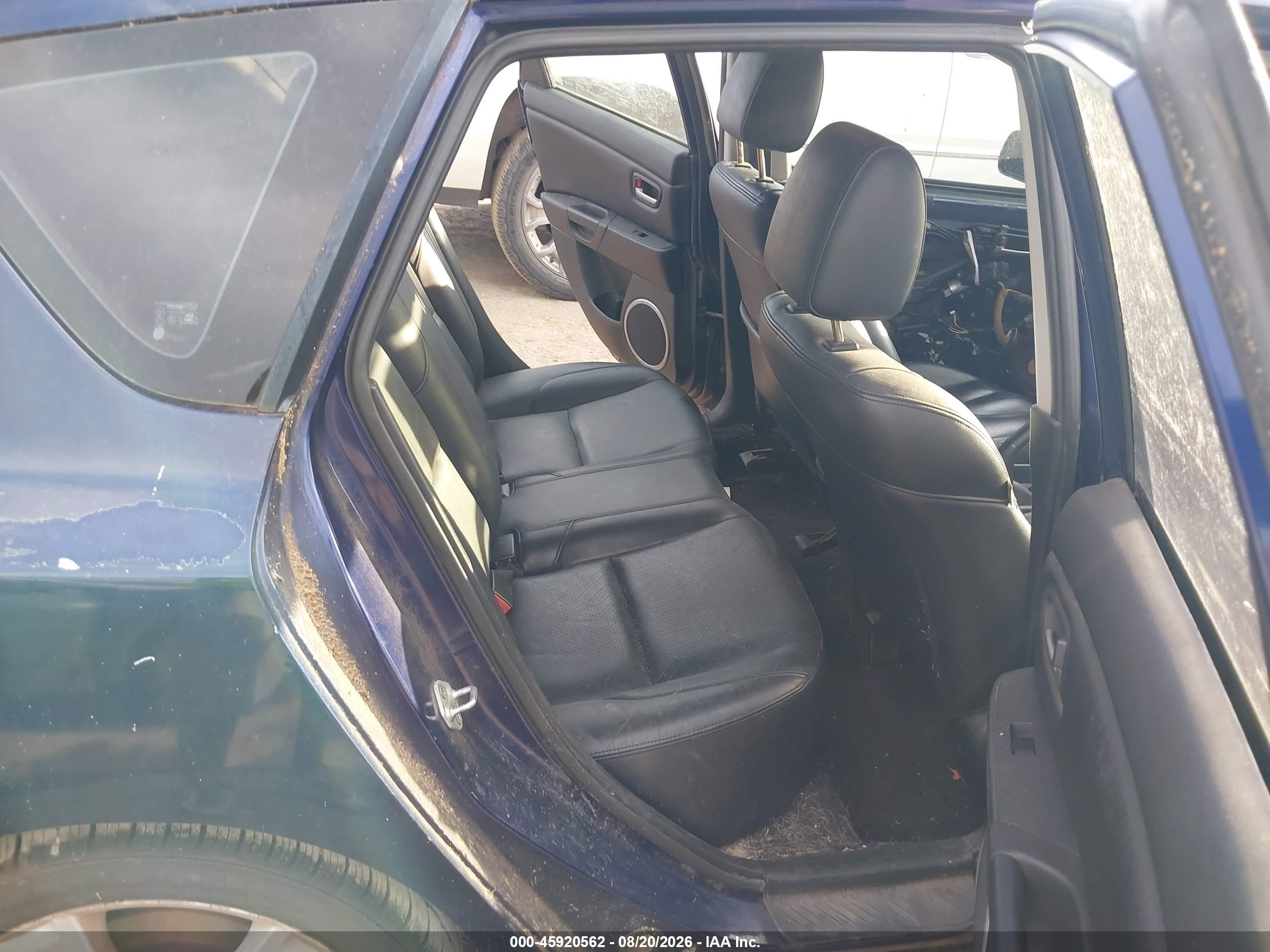 2005 Mazda Mazda3 S Purple vin: JM1BK343351320293