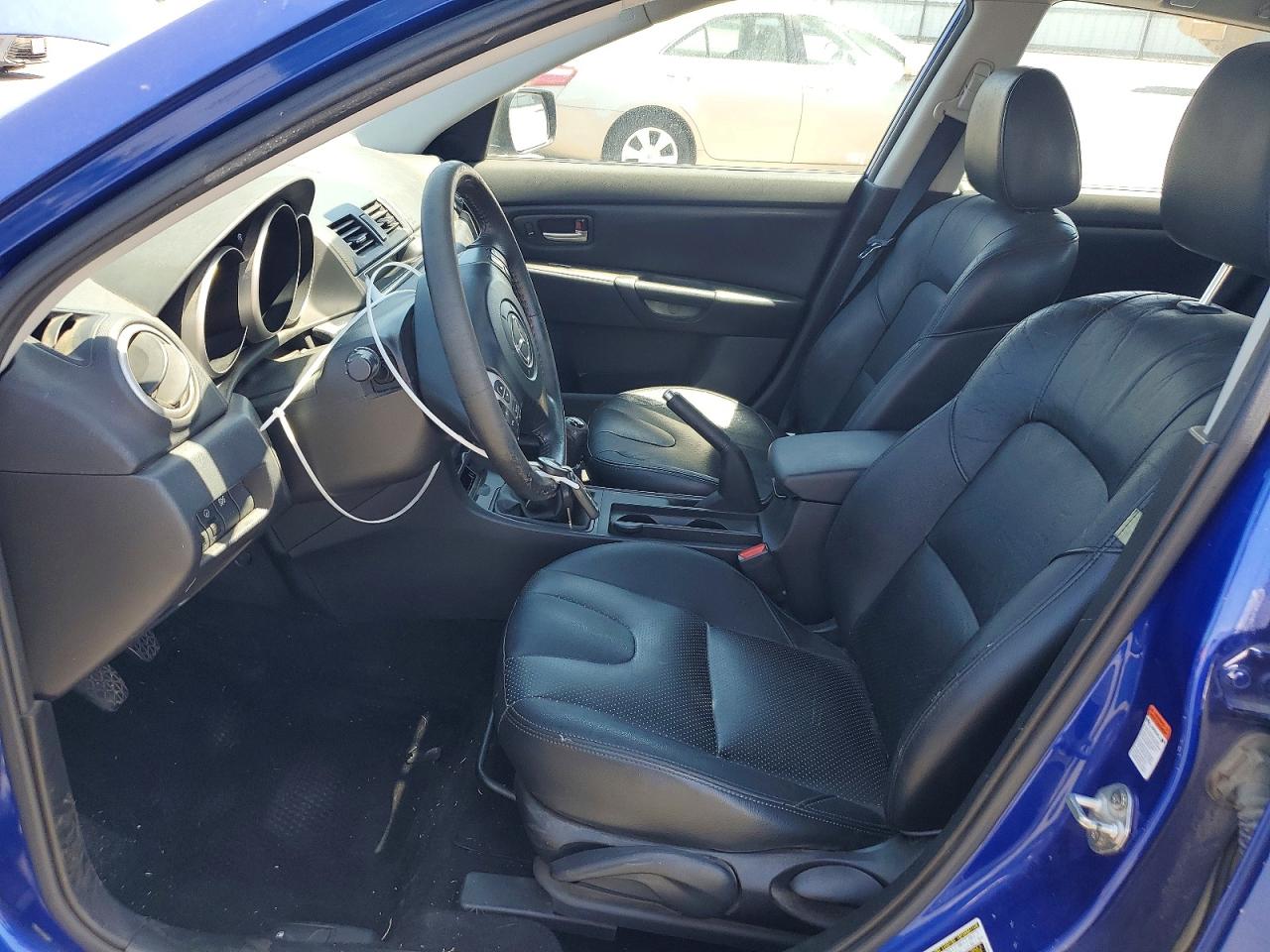 2007 Mazda 3 Hatchback Blue vin: JM1BK343371739831