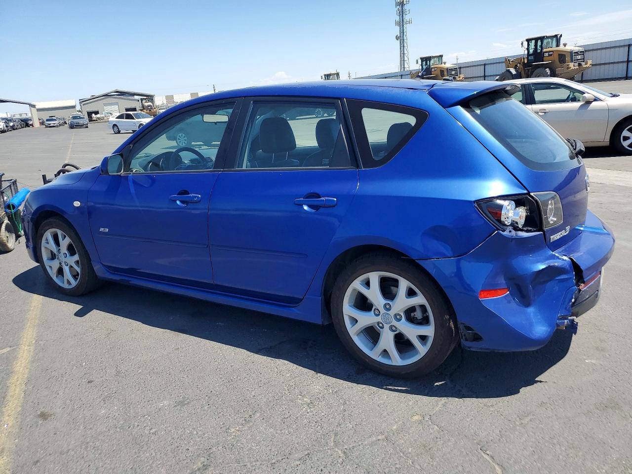 2007 Mazda 3 Hatchback Blue vin: JM1BK343371739831