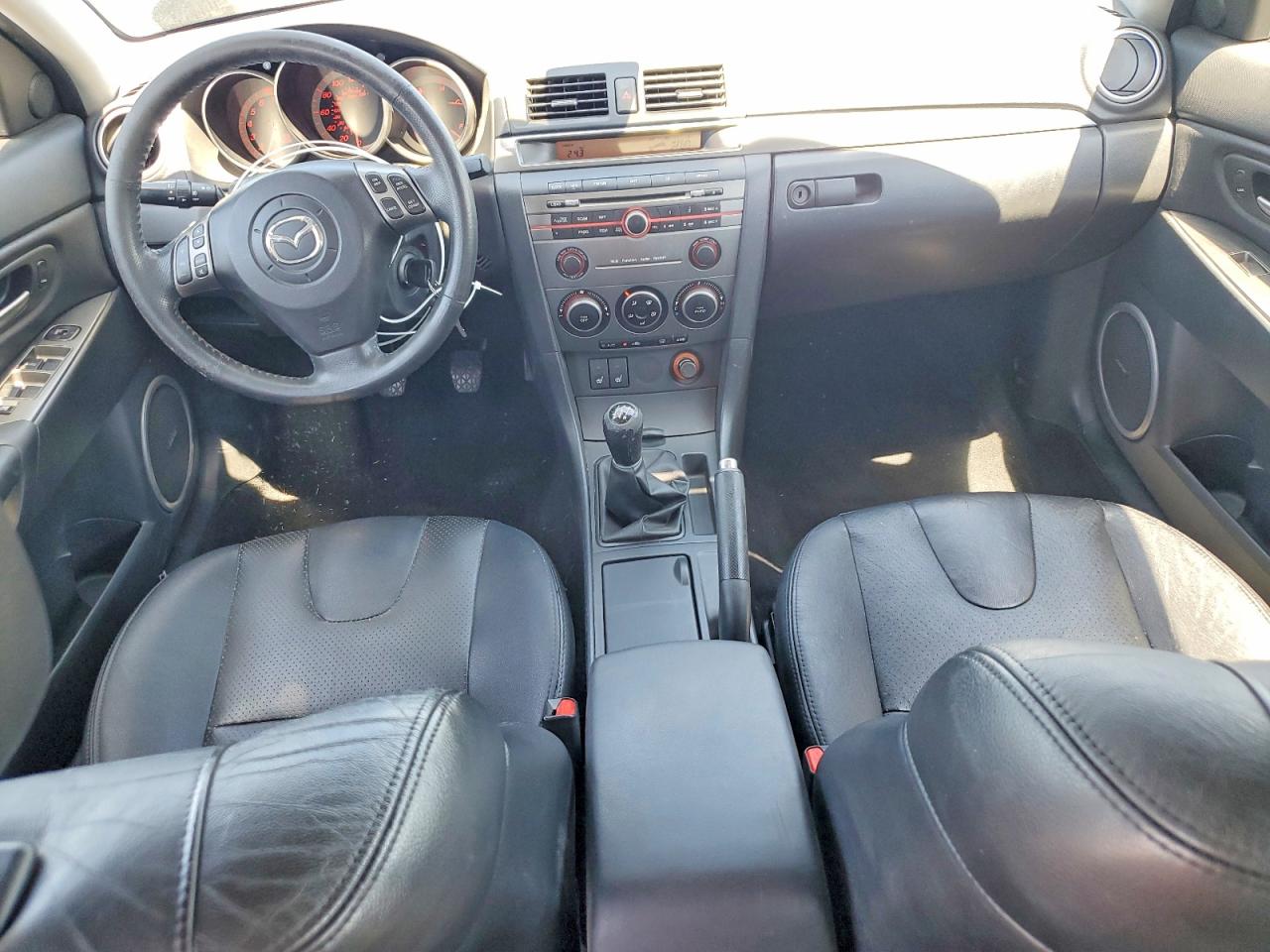 2007 Mazda 3 Hatchback Blue vin: JM1BK343371739831
