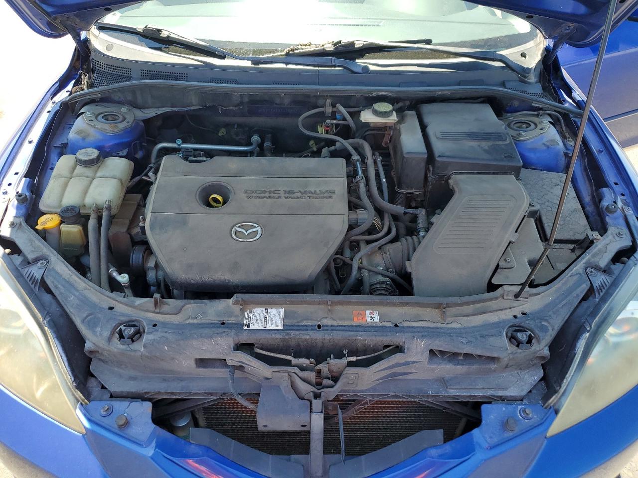 2007 Mazda 3 Hatchback Blue vin: JM1BK343371739831