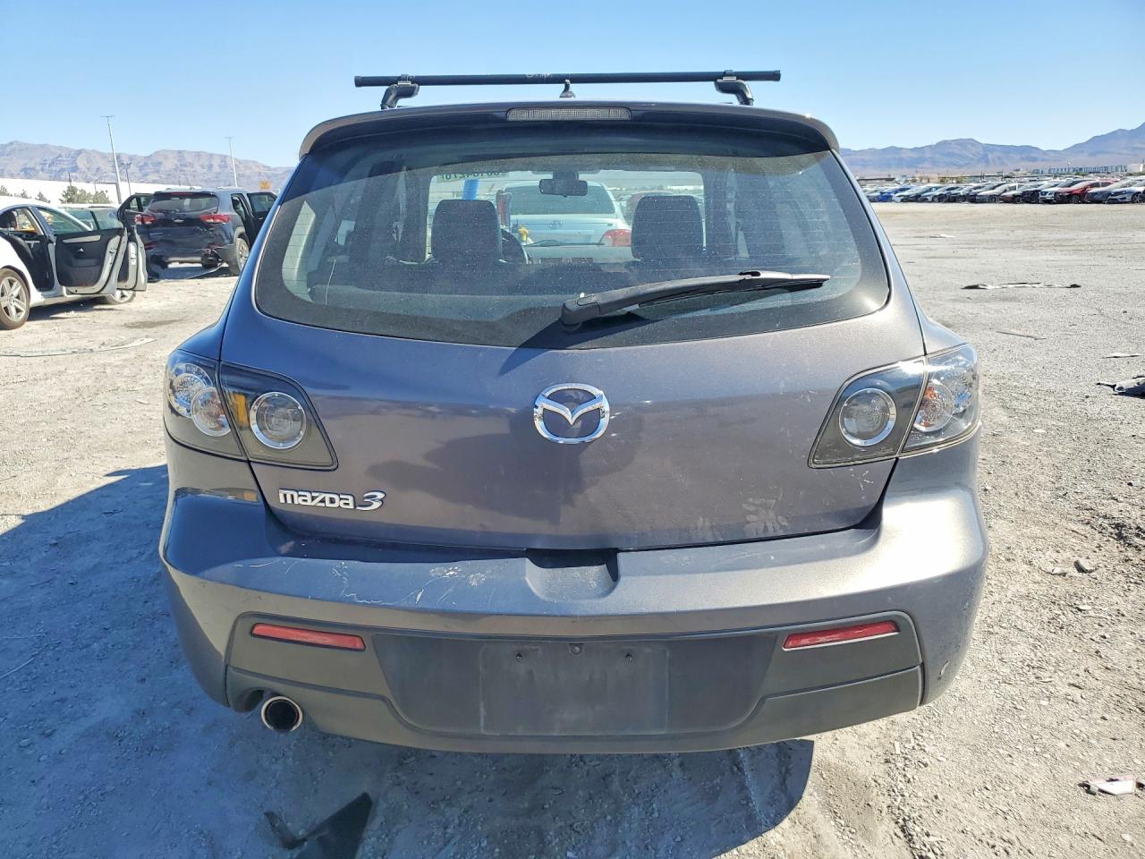 2008 Mazda 3 Hatchback Gray vin: JM1BK343381109101