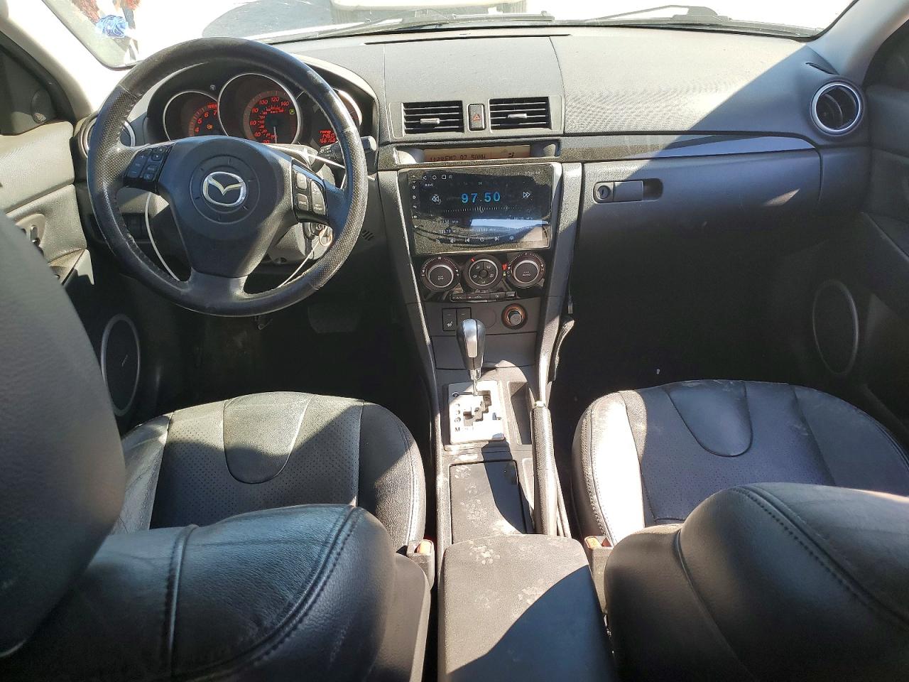 2008 Mazda 3 Hatchback Gray vin: JM1BK343381109101