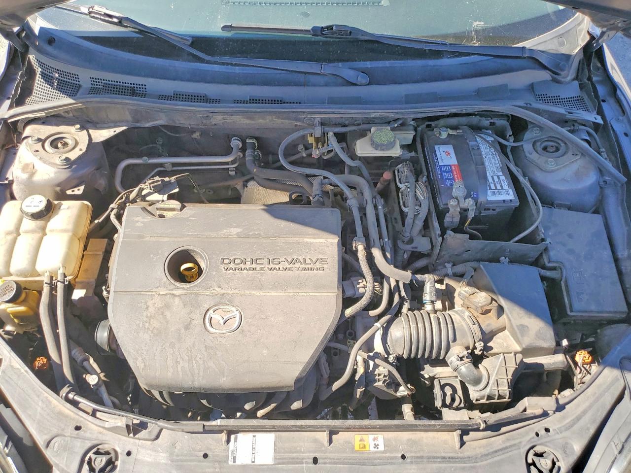 2008 Mazda 3 Hatchback Gray vin: JM1BK343381109101