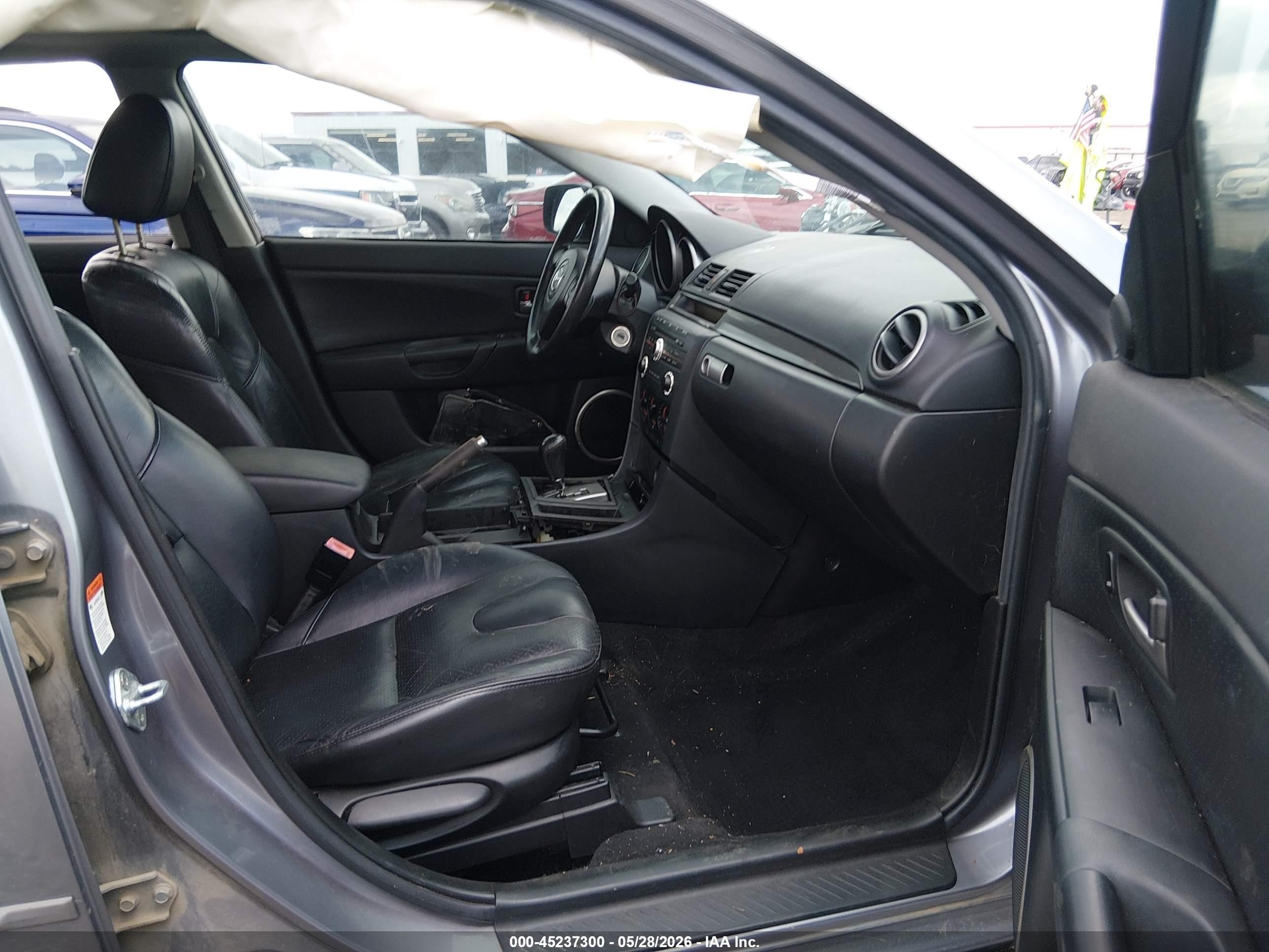 2004 Mazda Mazda3 S Gray vin: JM1BK343441179376