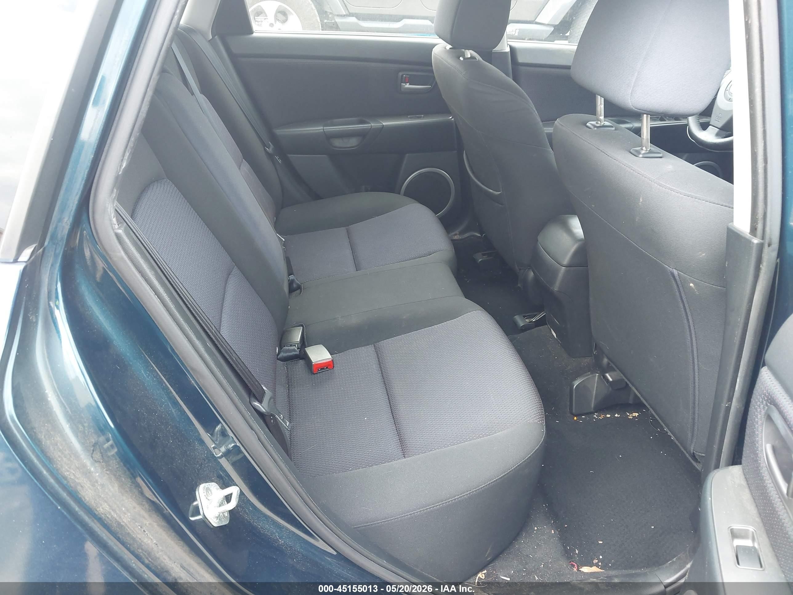 2007 Mazda Mazda3 S Touring Dark Blue vin: JM1BK343471749493