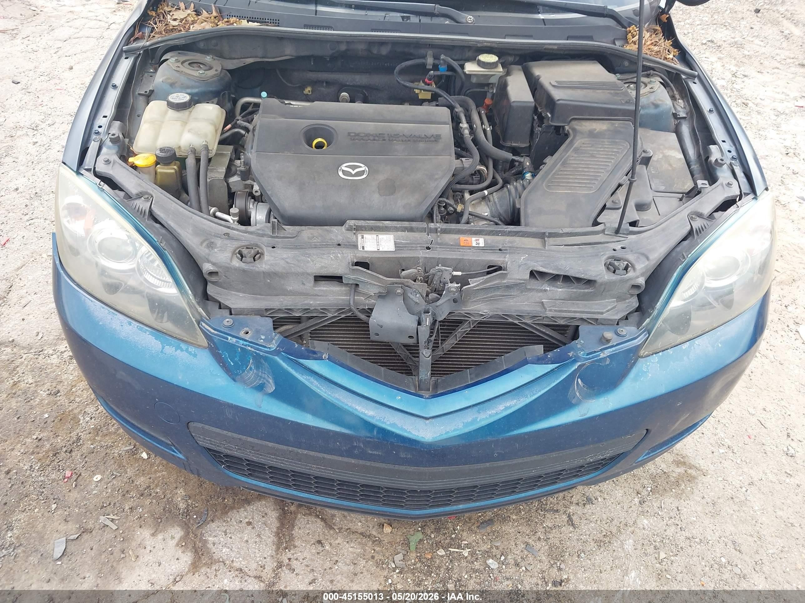 2007 Mazda Mazda3 S Touring Dark Blue vin: JM1BK343471749493