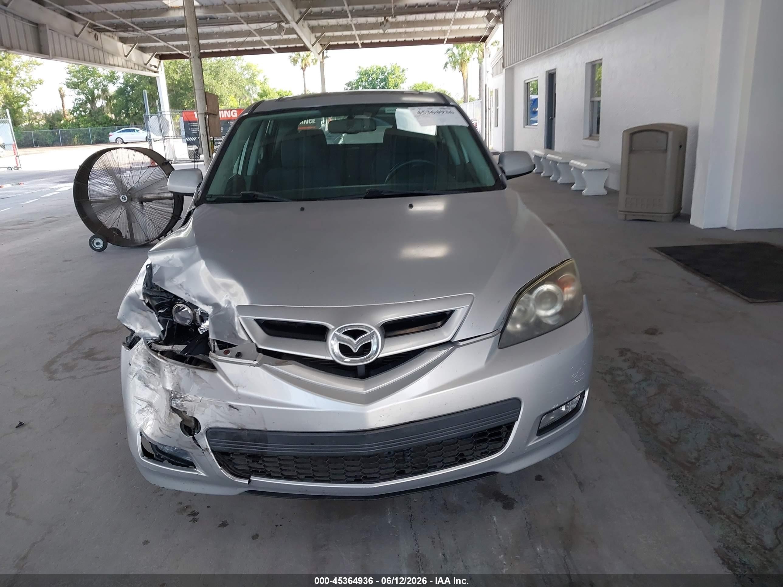 2008 Mazda Mazda3 S Touring Silver vin: JM1BK343481130703