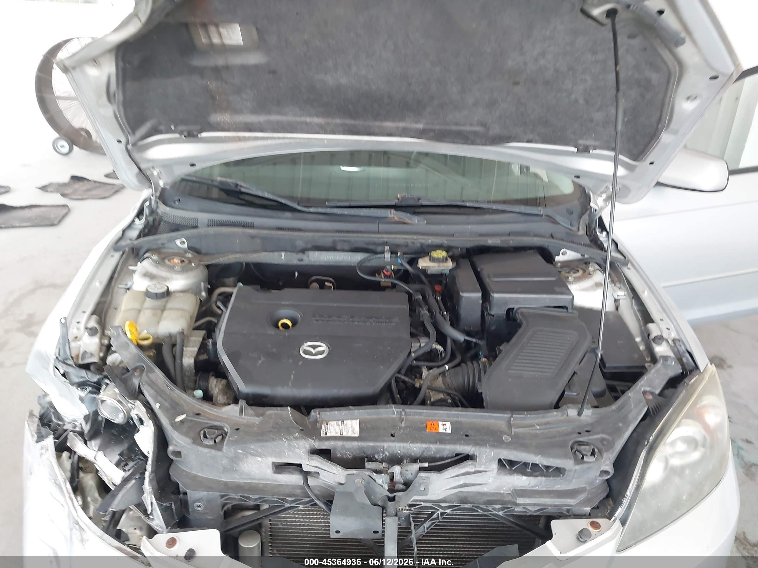 2008 Mazda Mazda3 S Touring Silver vin: JM1BK343481130703