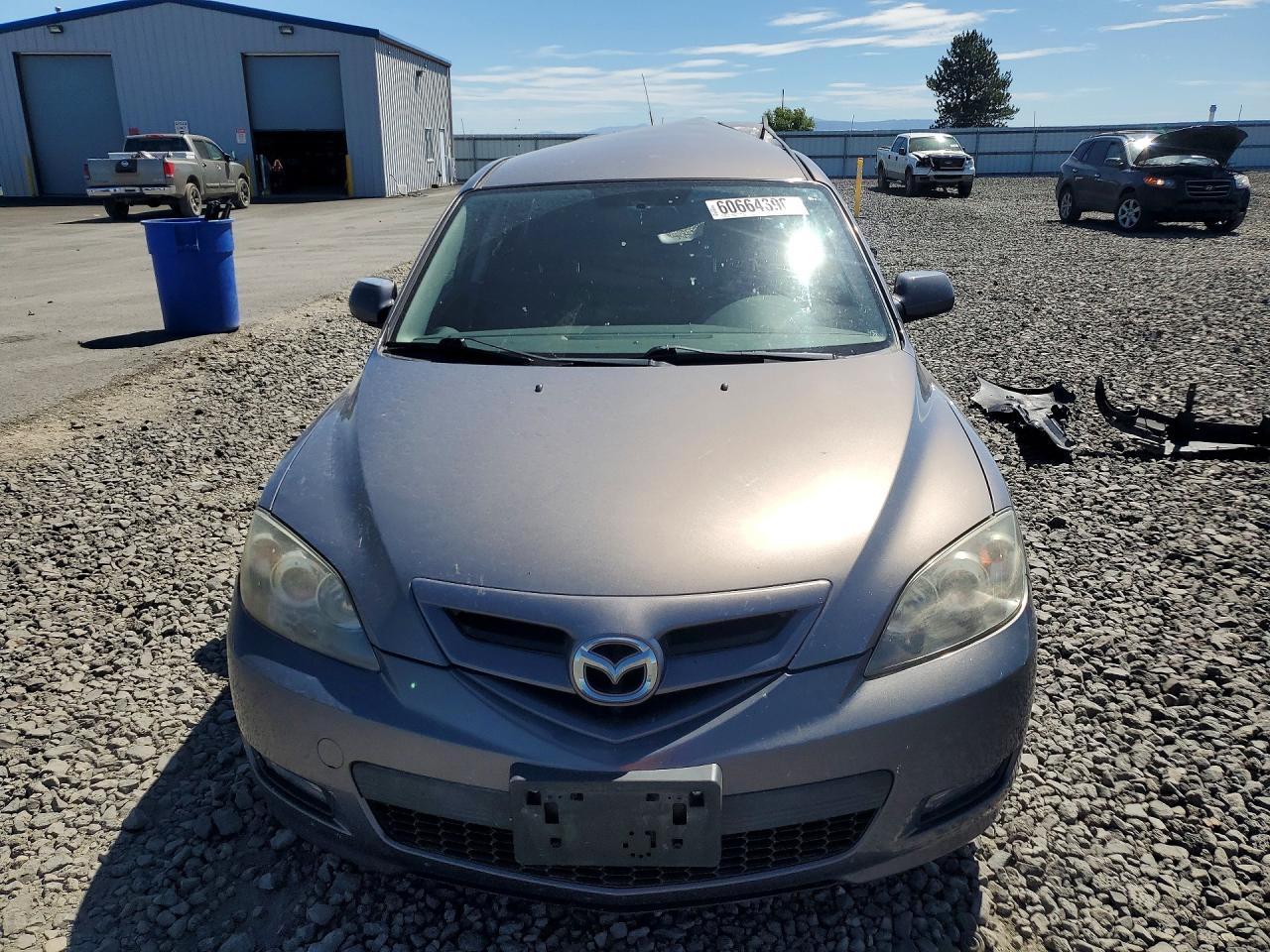 2008 Mazda 3 Hatchback Gray vin: JM1BK343481838384