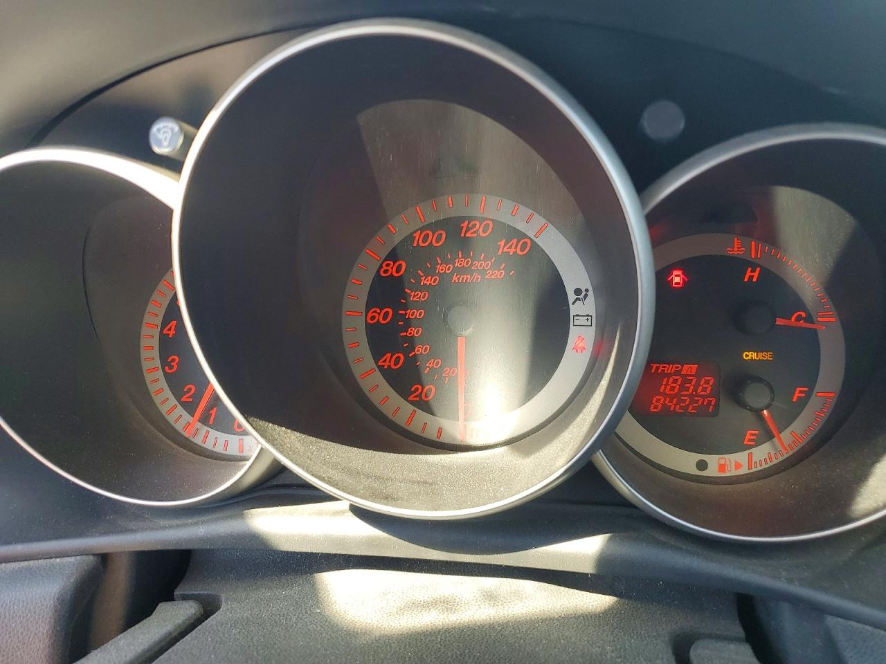 2008 Mazda 3 Hatchback Gray vin: JM1BK343481838384