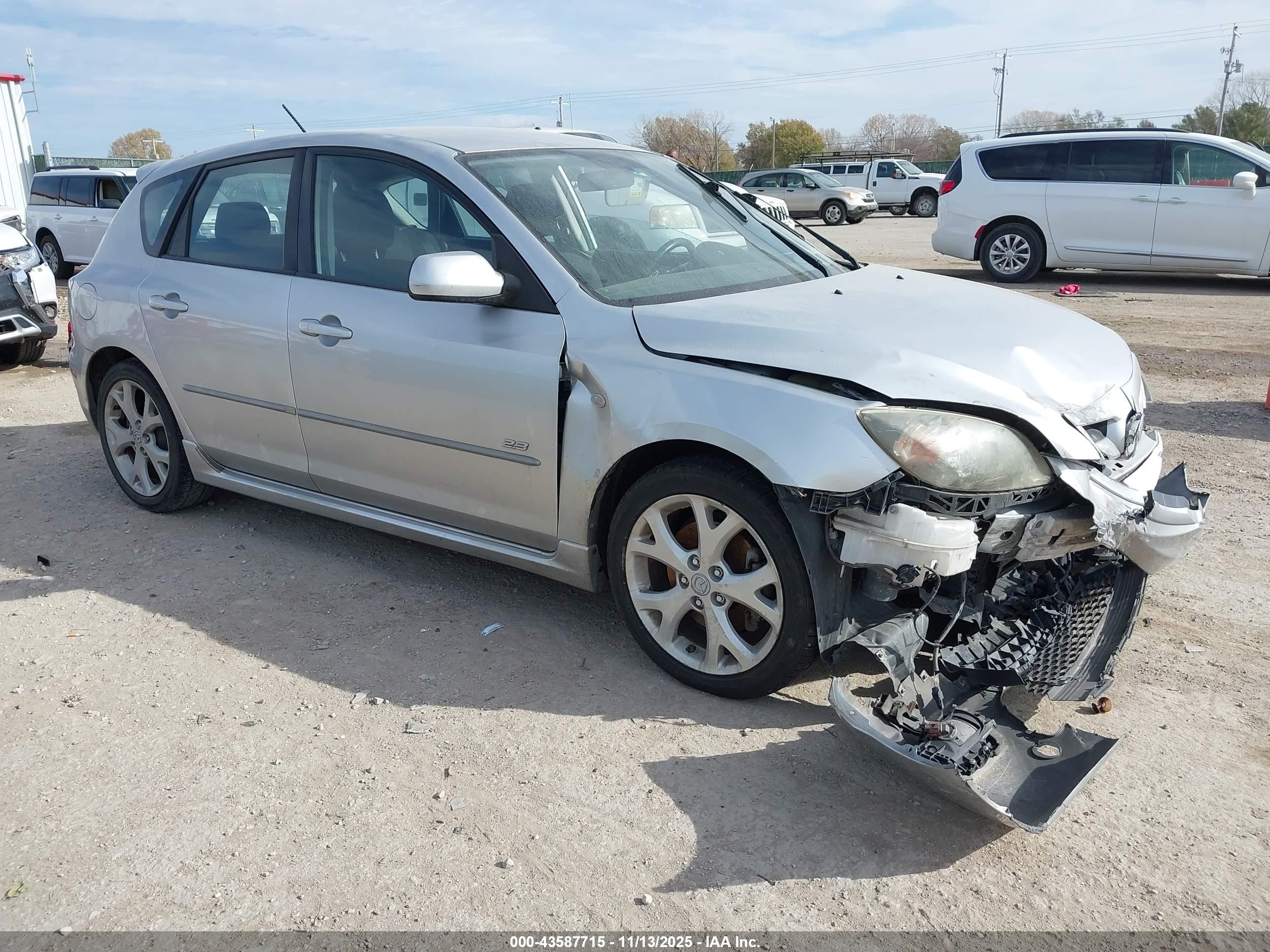 2009 Mazda Mazda3 S Touring Gray vin: JM1BK343491236585