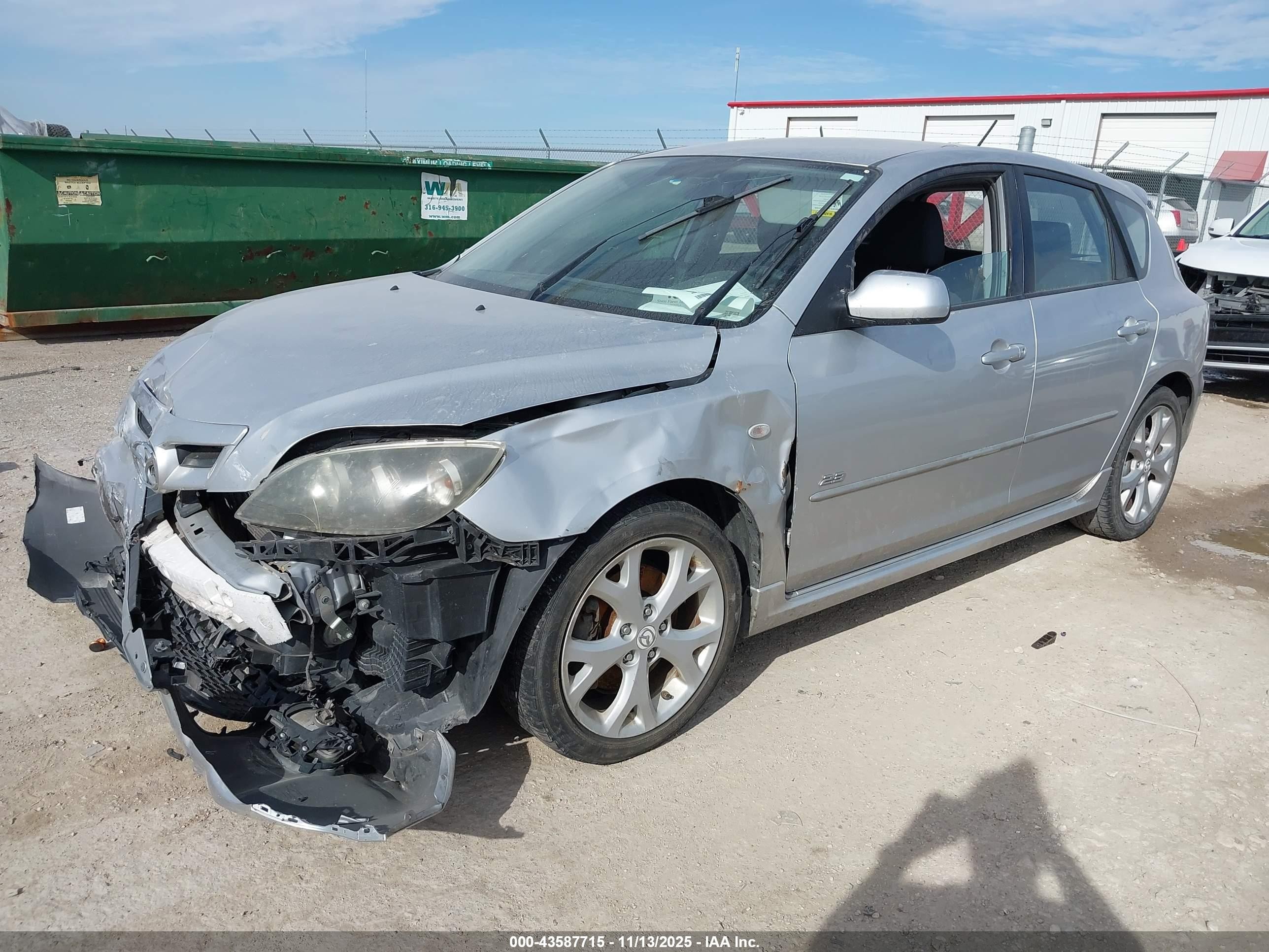 2009 Mazda Mazda3 S Touring Gray vin: JM1BK343491236585