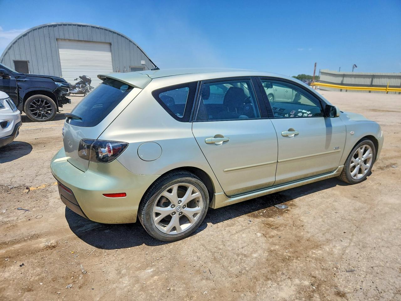 2009 Mazda 3 S Silver vin: JM1BK343491244136