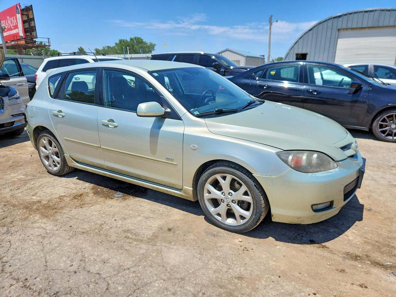 2009 Mazda 3 S Silver vin: JM1BK343491244136