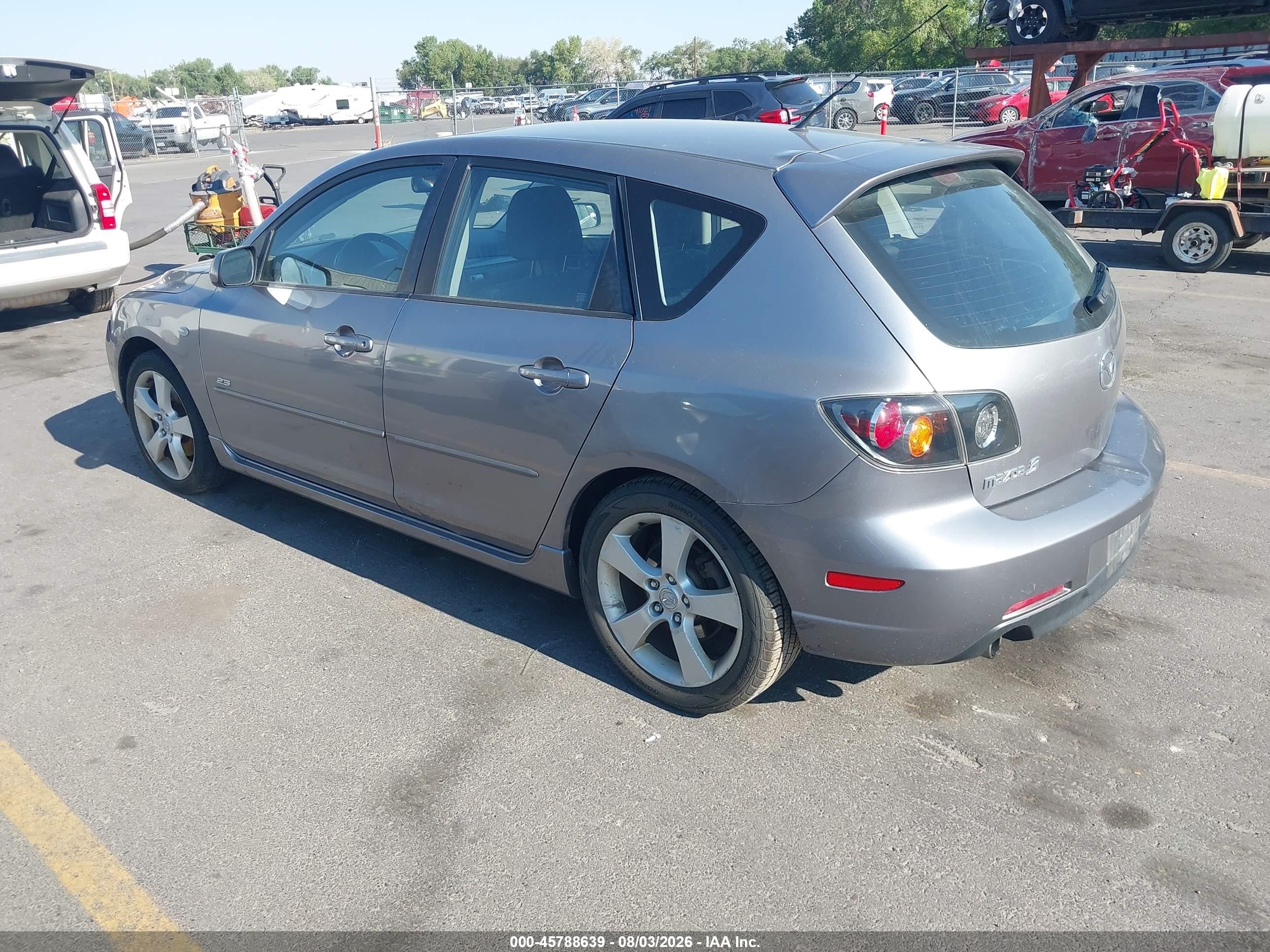 2006 Mazda Mazda3 S Touring Gray vin: JM1BK343561486560