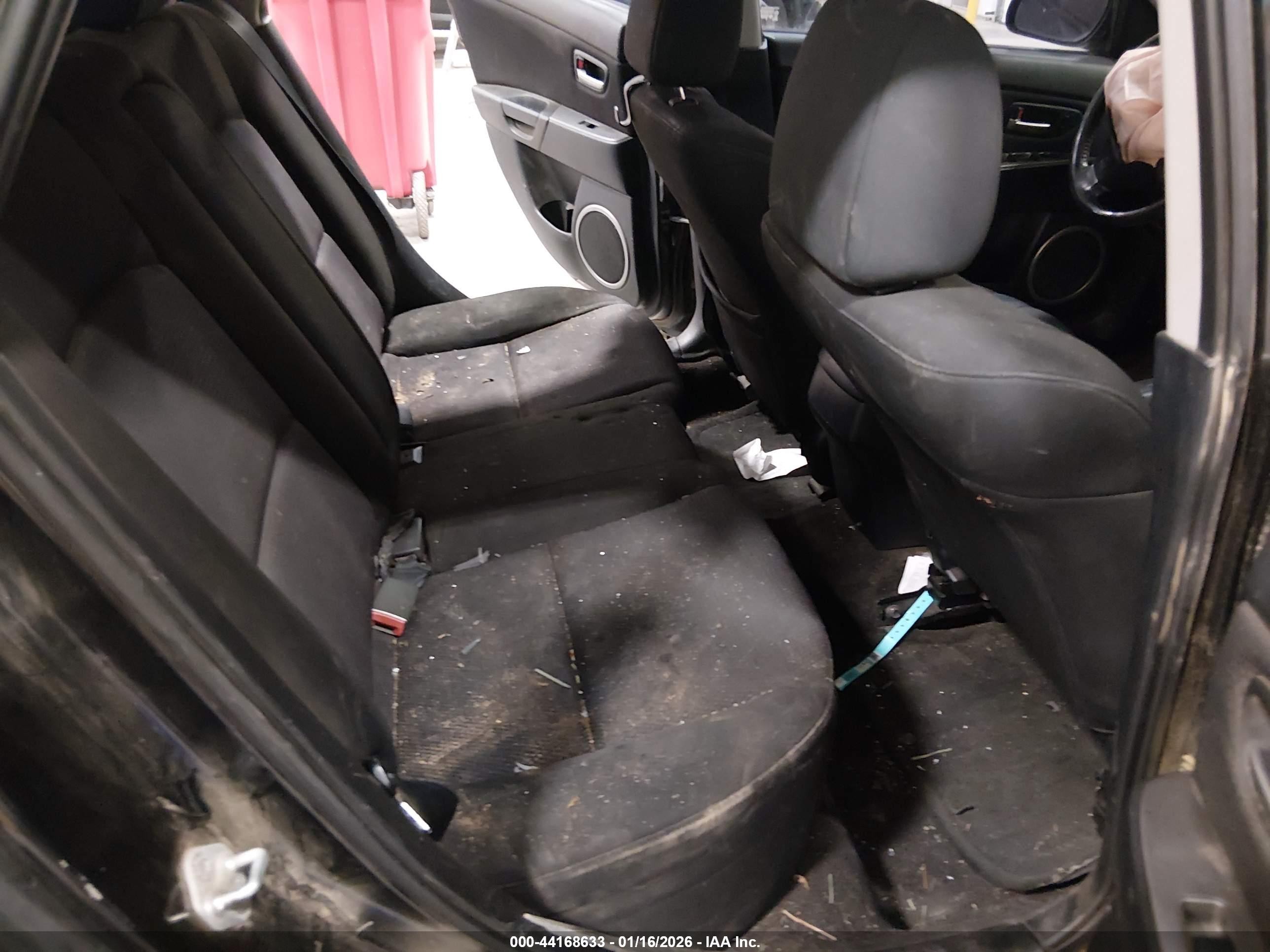 2007 Mazda Mazda3 S Touring Black vin: JM1BK343571691698