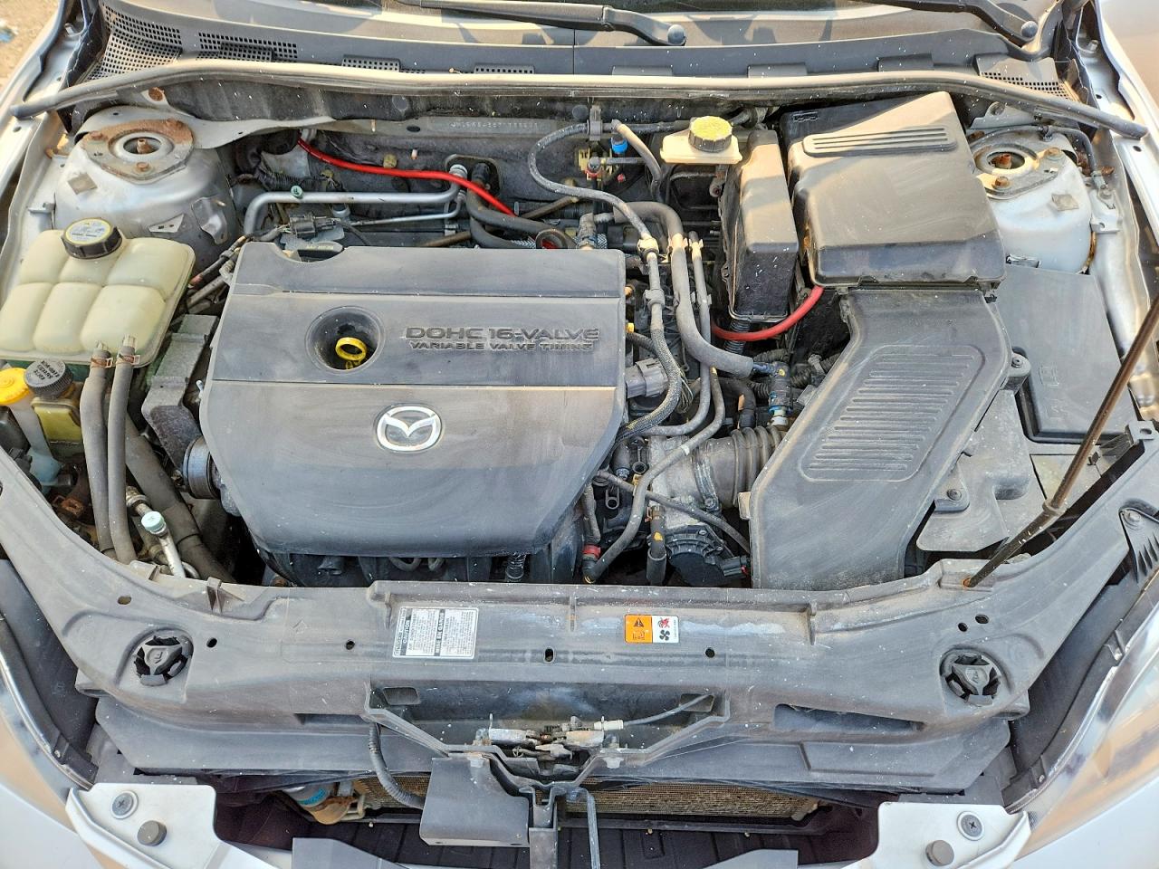 2007 Mazda 3 Hatchback Silver vin: JM1BK343571733903