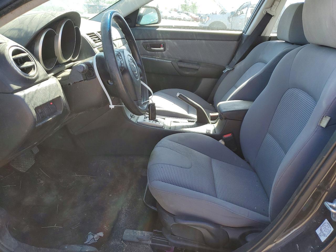 2007 Mazda 3 Hatchback Gray vin: JM1BK343671700909