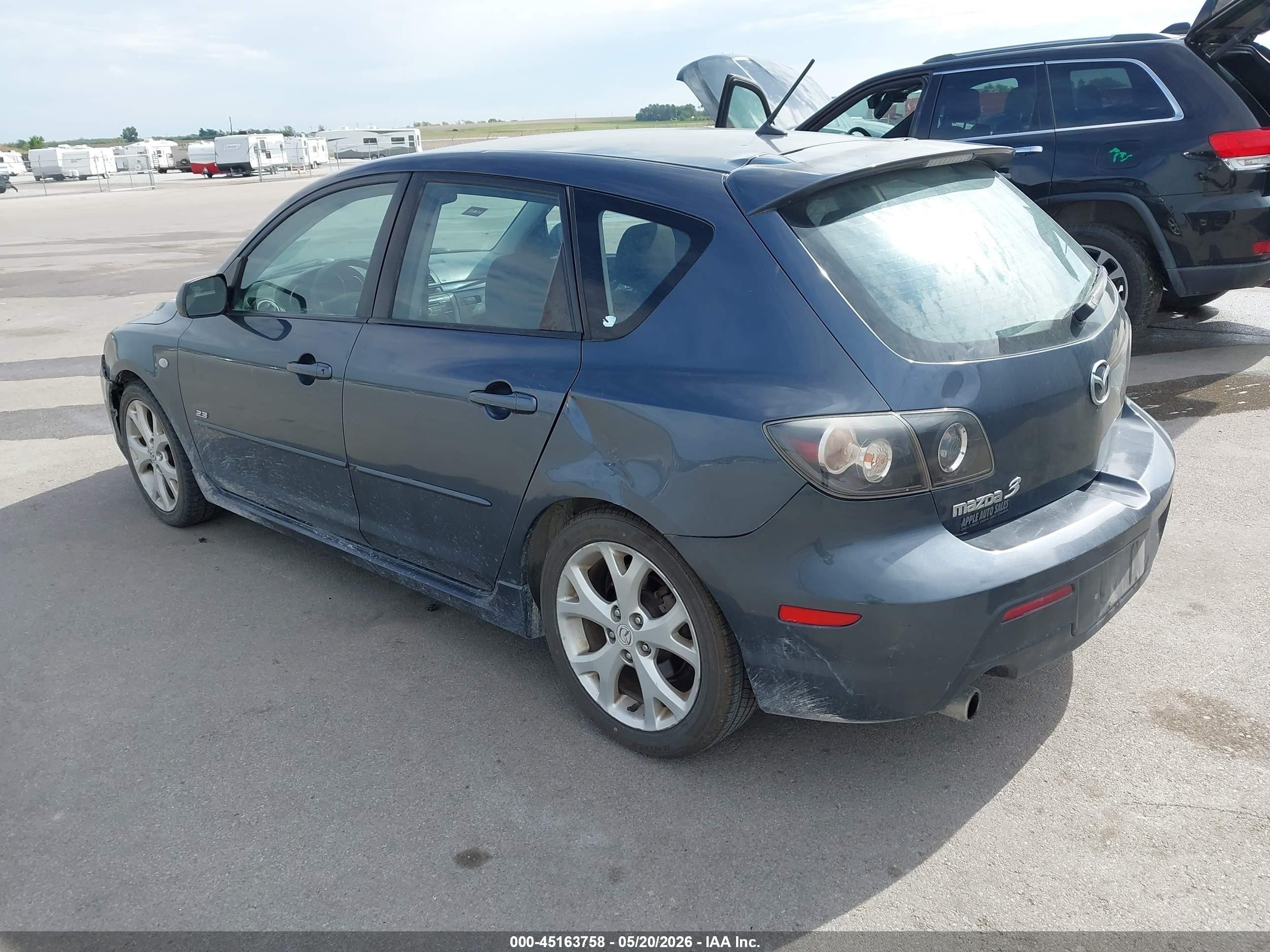 2008 Mazda Mazda3 S Sport Синий vin: JM1BK343681134381