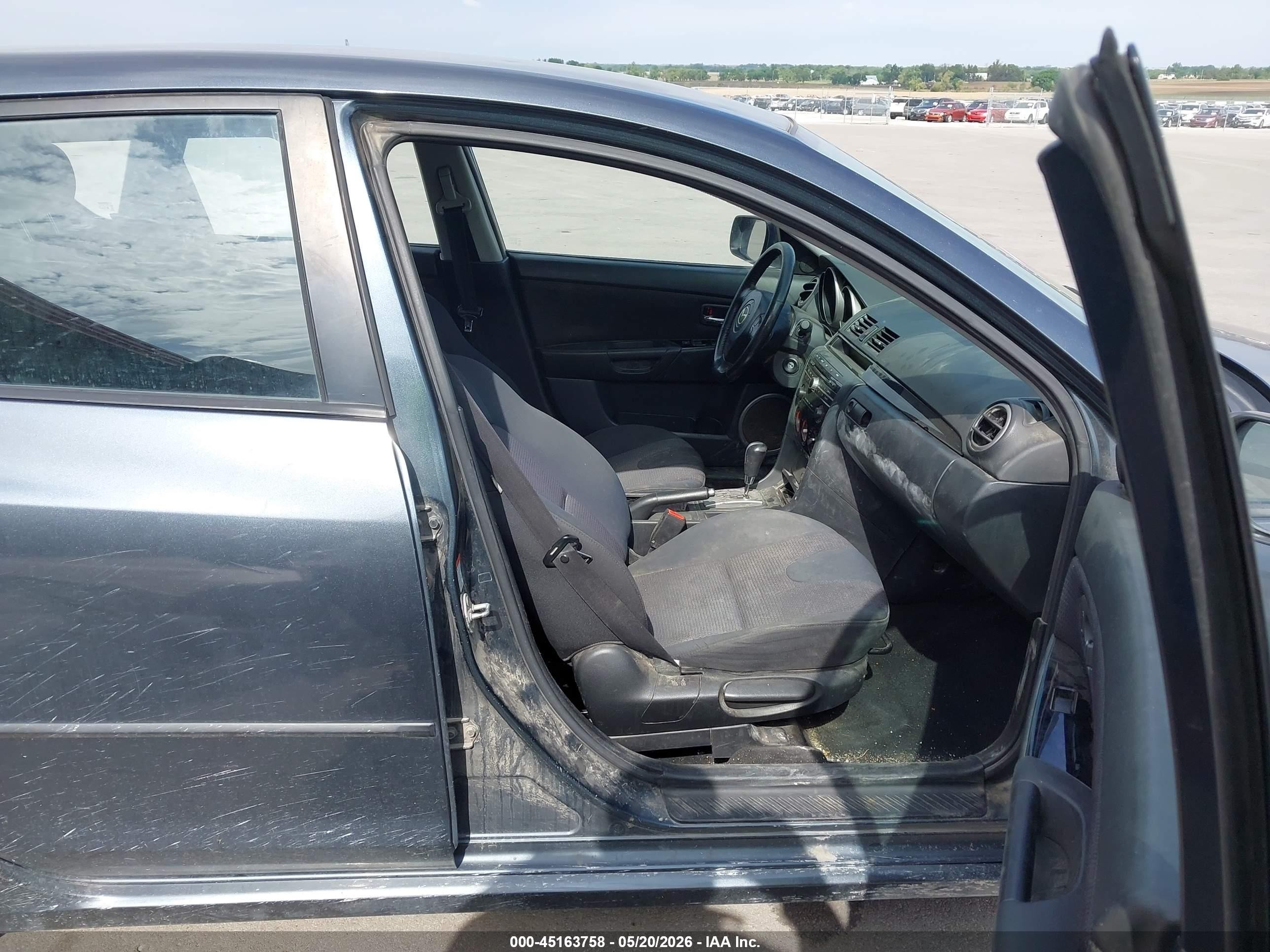 2008 Mazda Mazda3 S Sport Синий vin: JM1BK343681134381