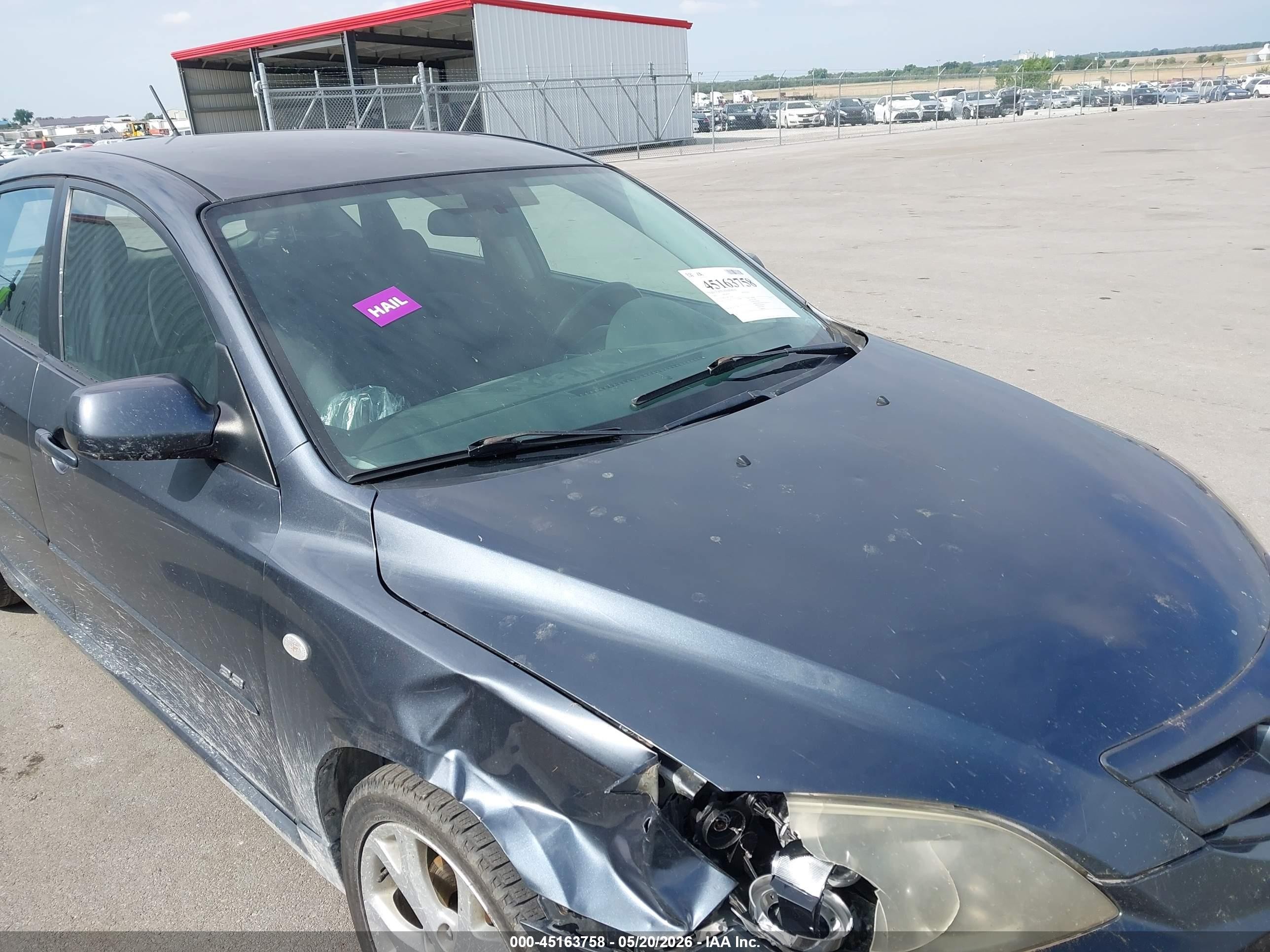 2008 Mazda Mazda3 S Sport Синий vin: JM1BK343681134381