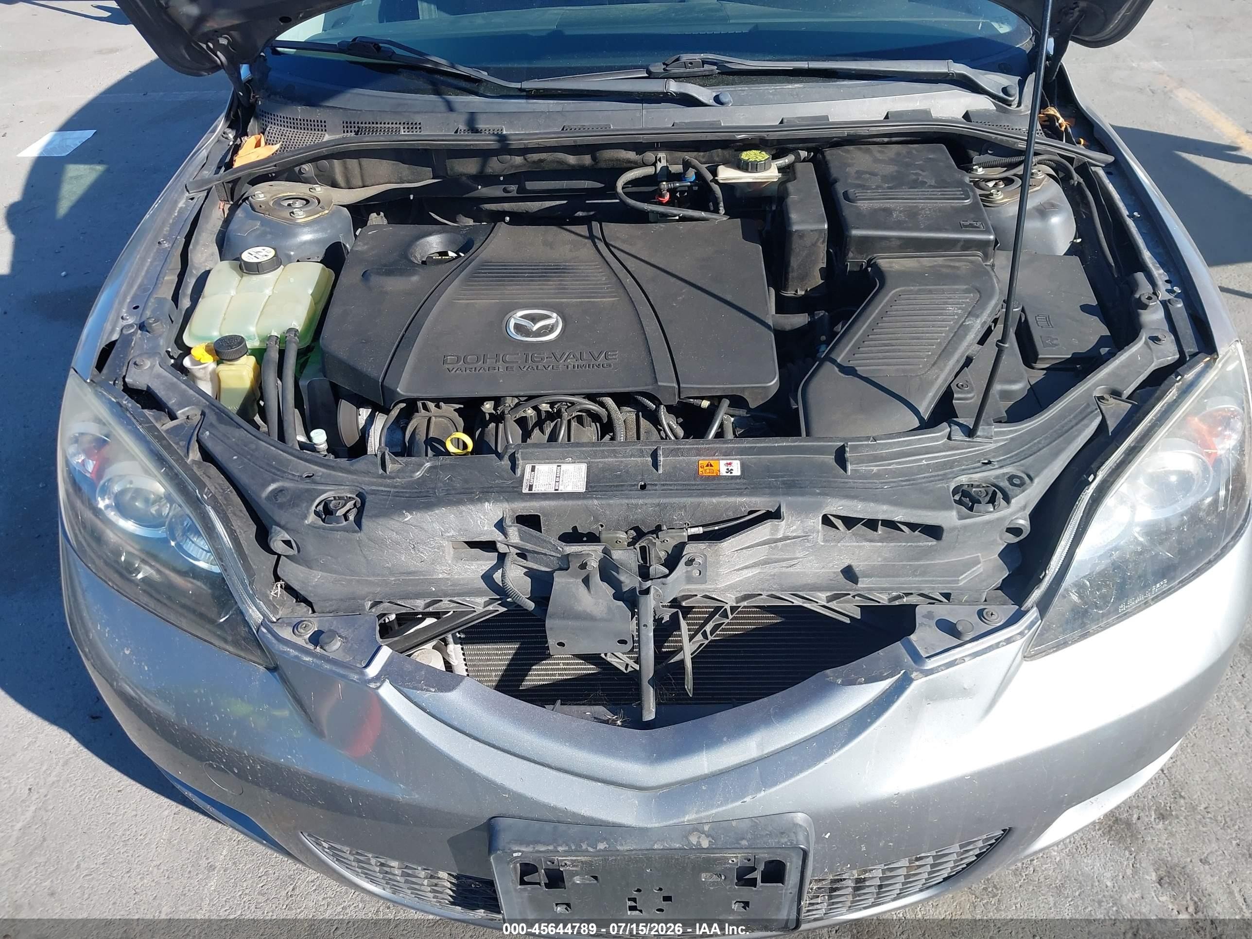 2005 Mazda Mazda3 S Gray vin: JM1BK343751257733