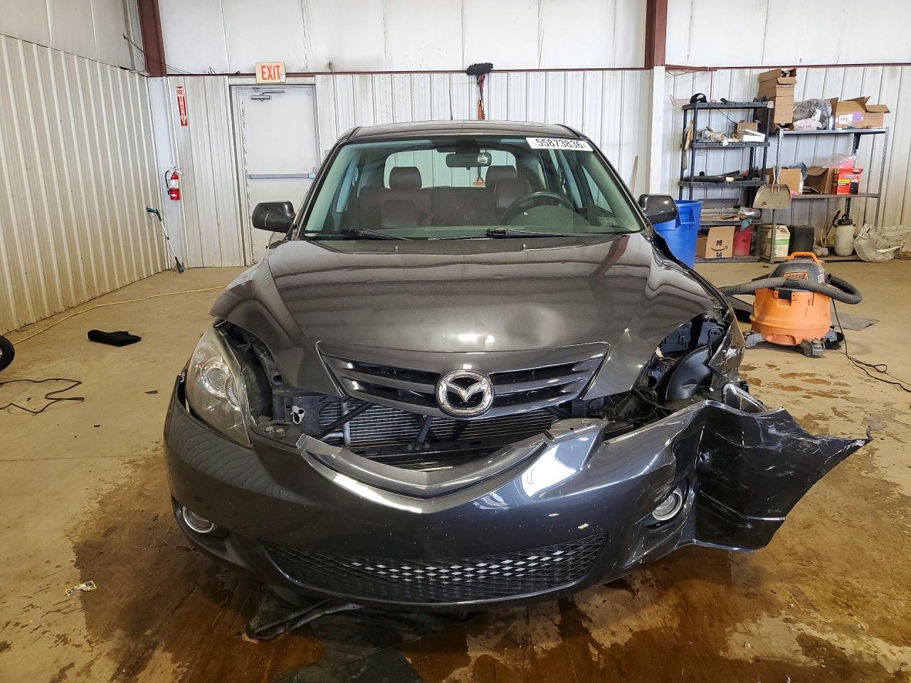 2005 Mazda 3 Hatchback Charcoal vin: JM1BK343751279893