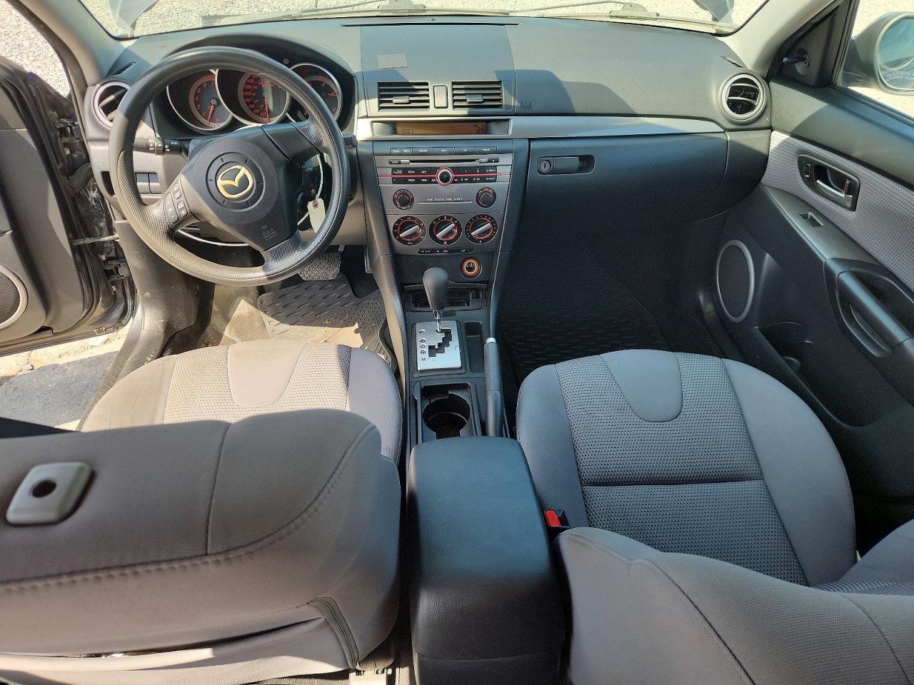 2007 Mazda 3 Hatchback Black vin: JM1BK343771717671