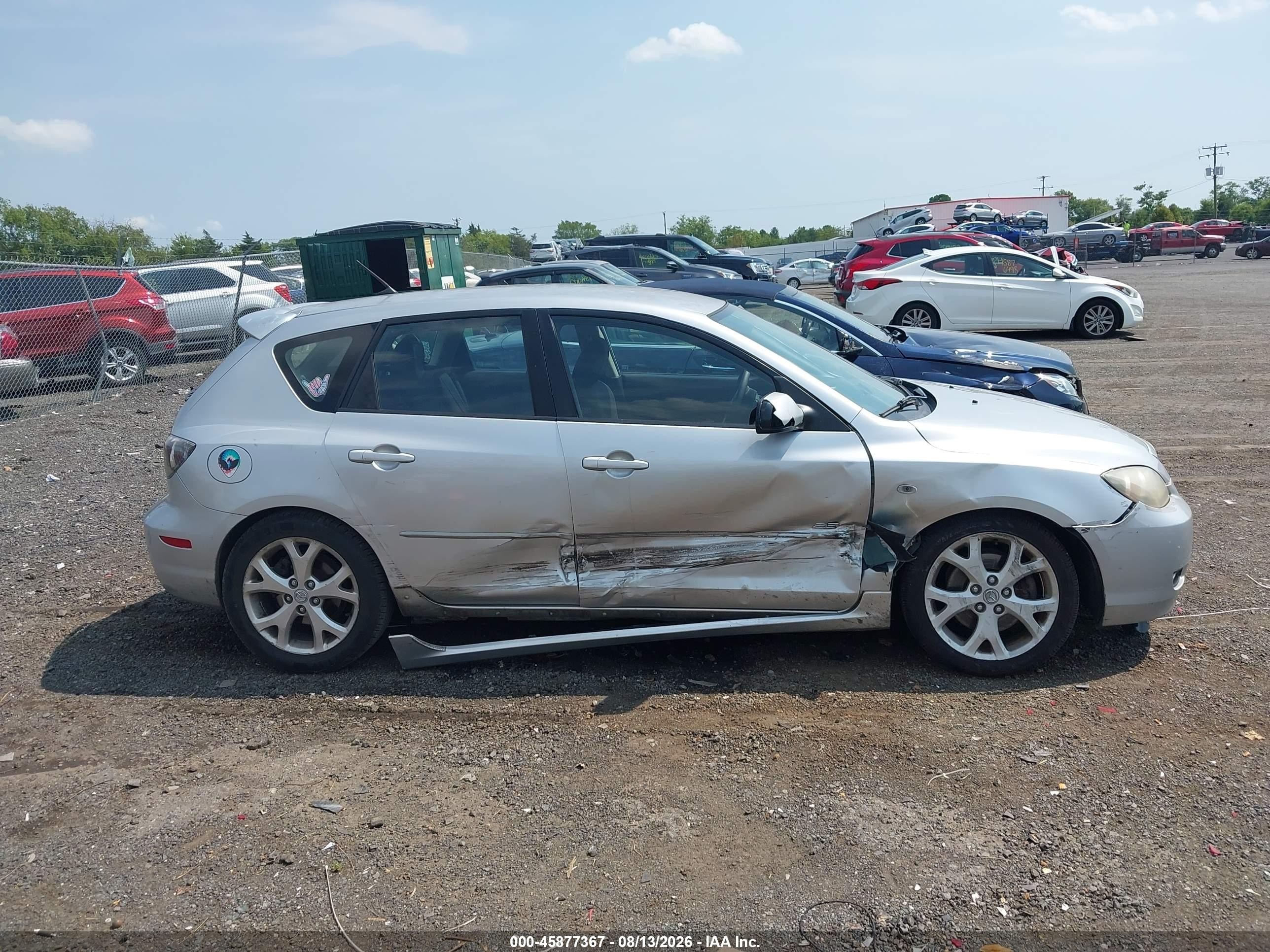 2009 Mazda Mazda3 S Touring Silver vin: JM1BK343791187933