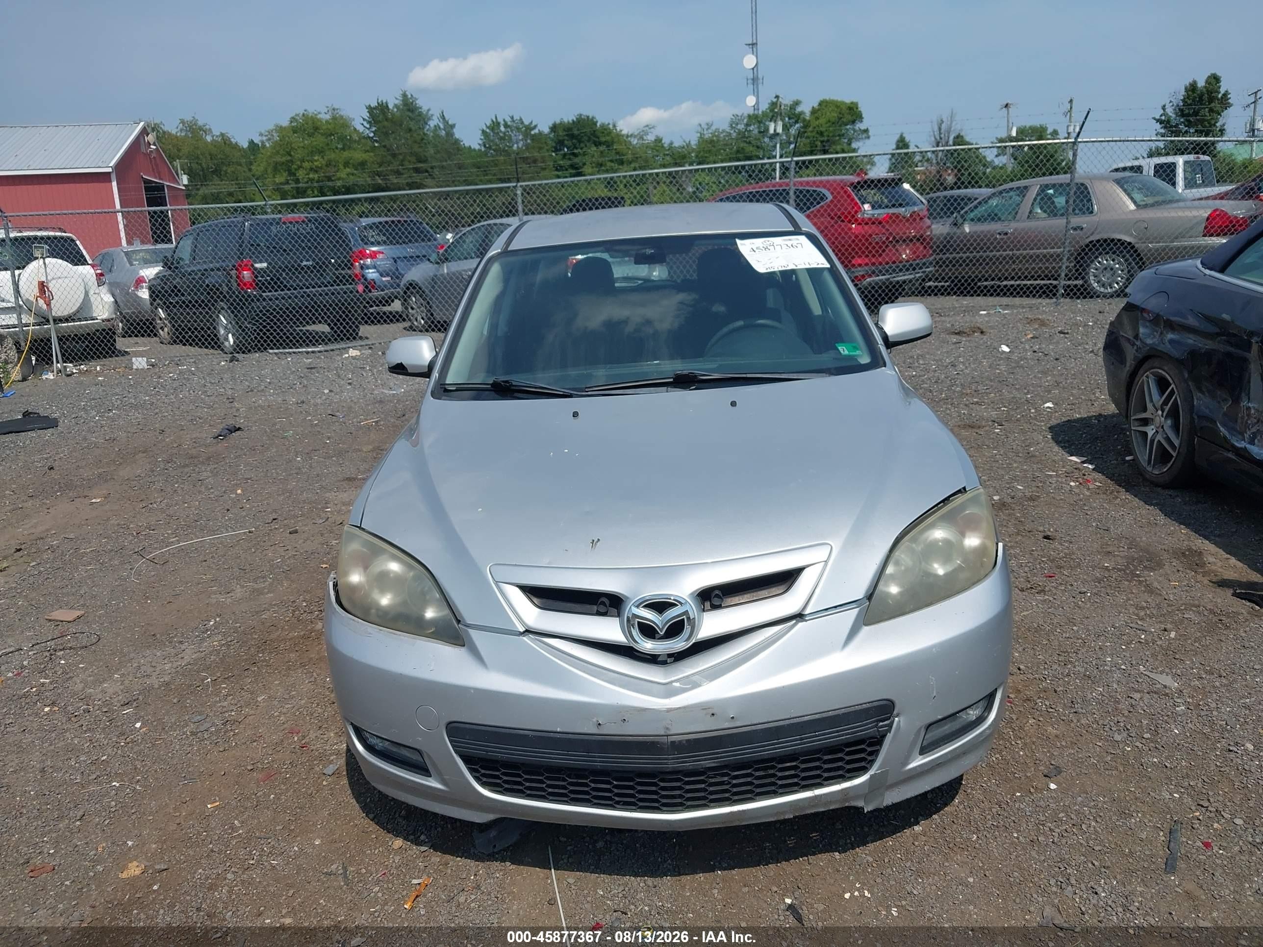 2009 Mazda Mazda3 S Touring Silver vin: JM1BK343791187933