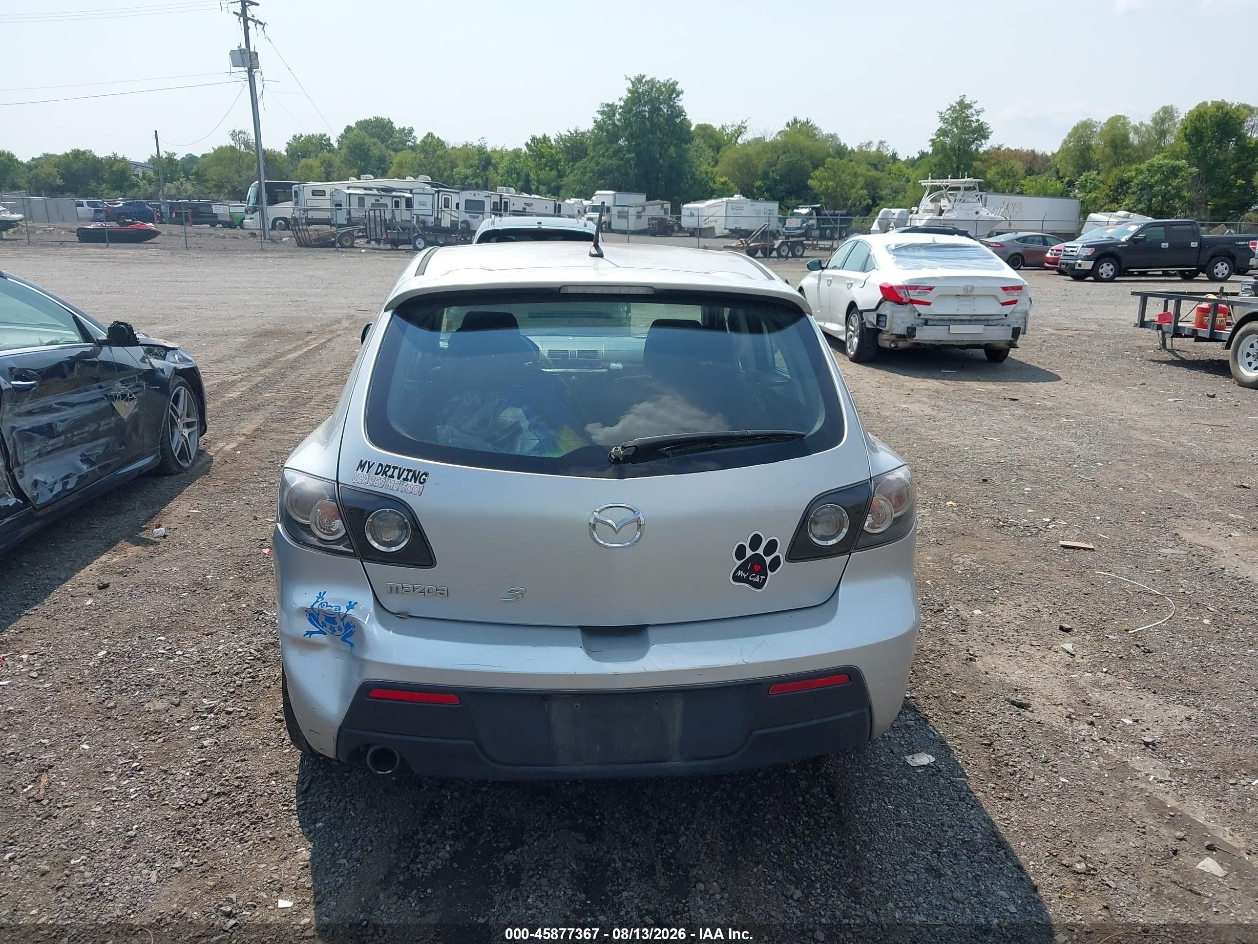 2009 Mazda Mazda3 S Touring Silver vin: JM1BK343791187933