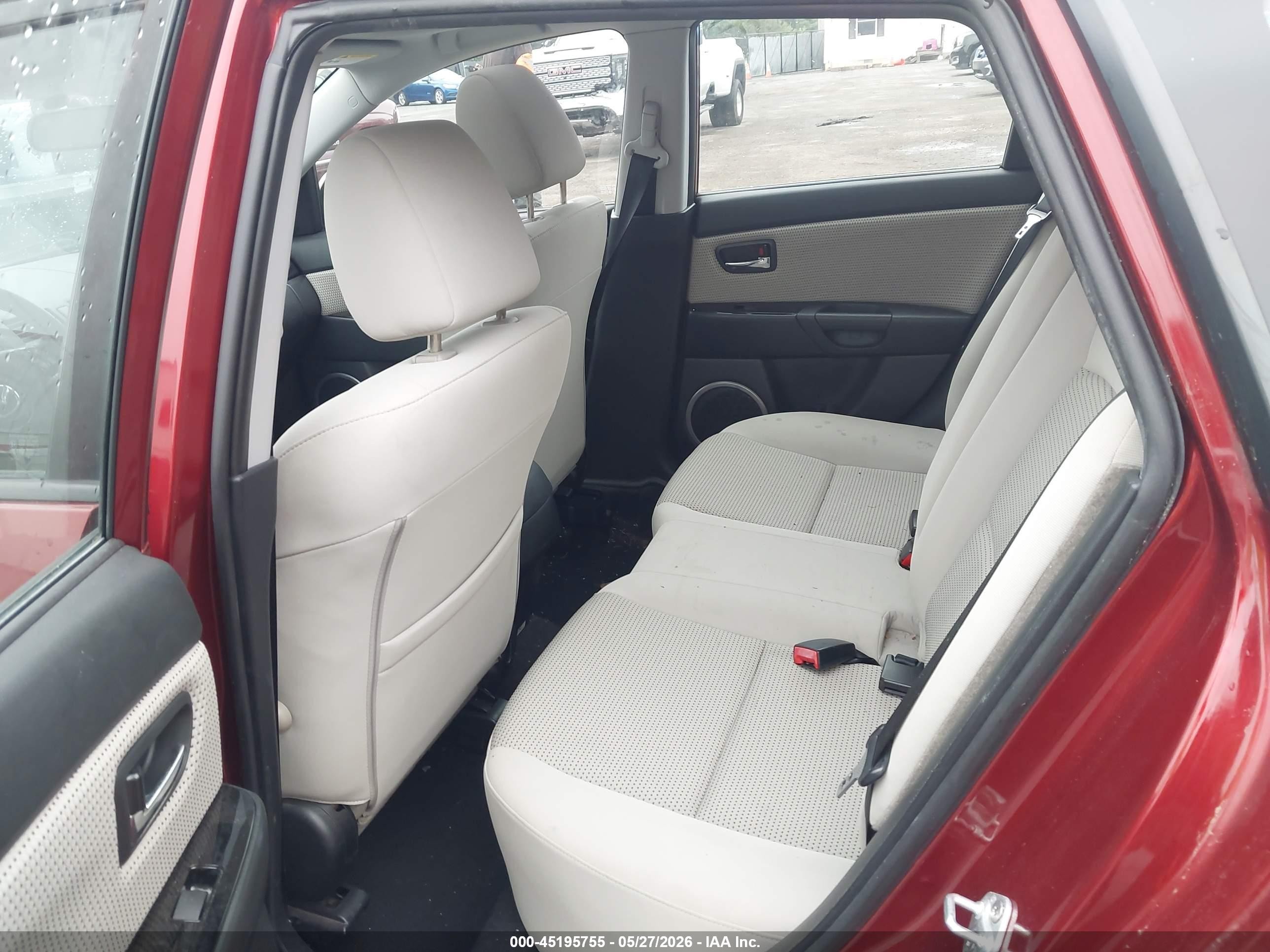 2009 Mazda Mazda3 S Sport Red vin: JM1BK343791215780