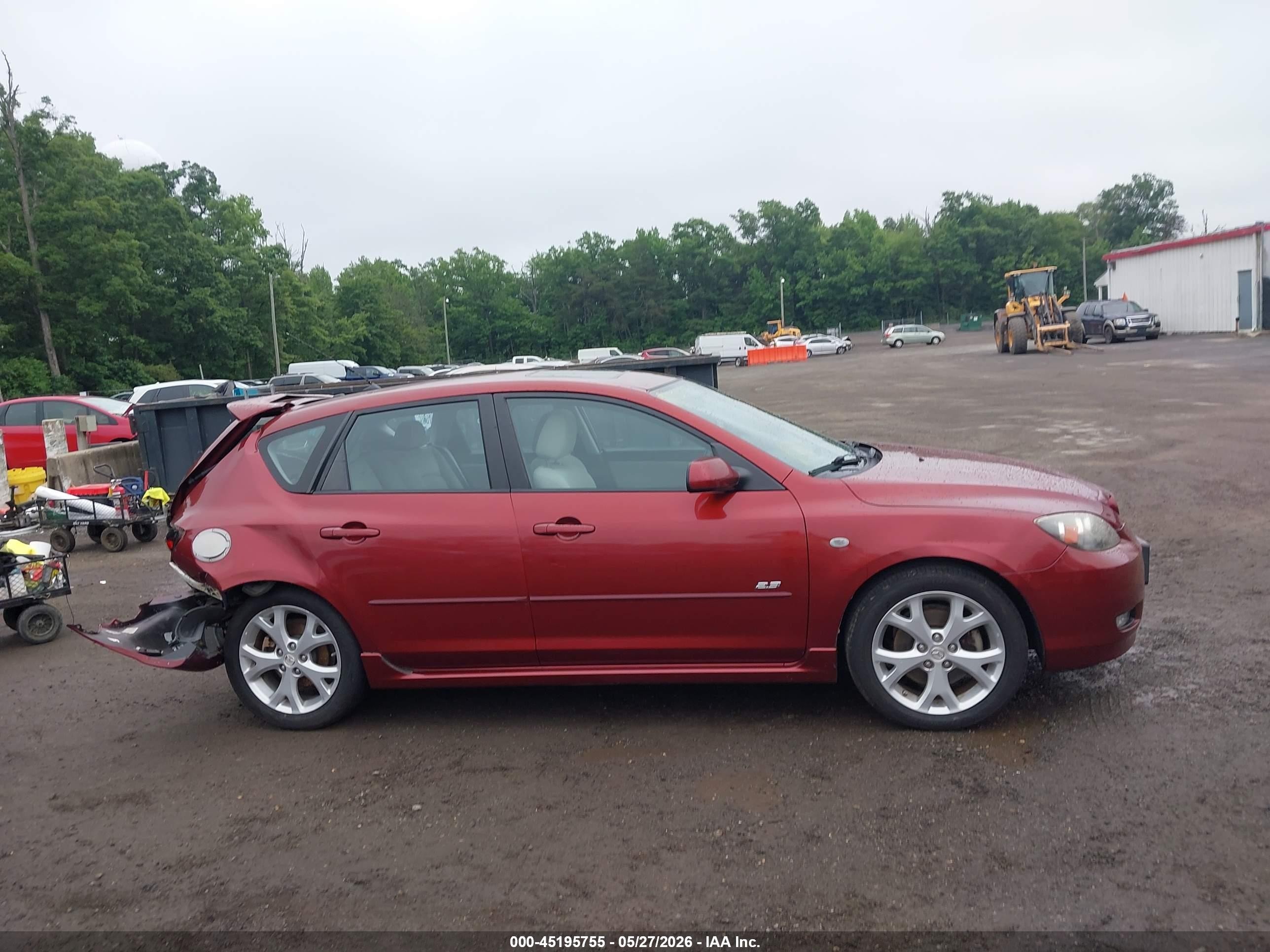 2009 Mazda Mazda3 S Sport Red vin: JM1BK343791215780