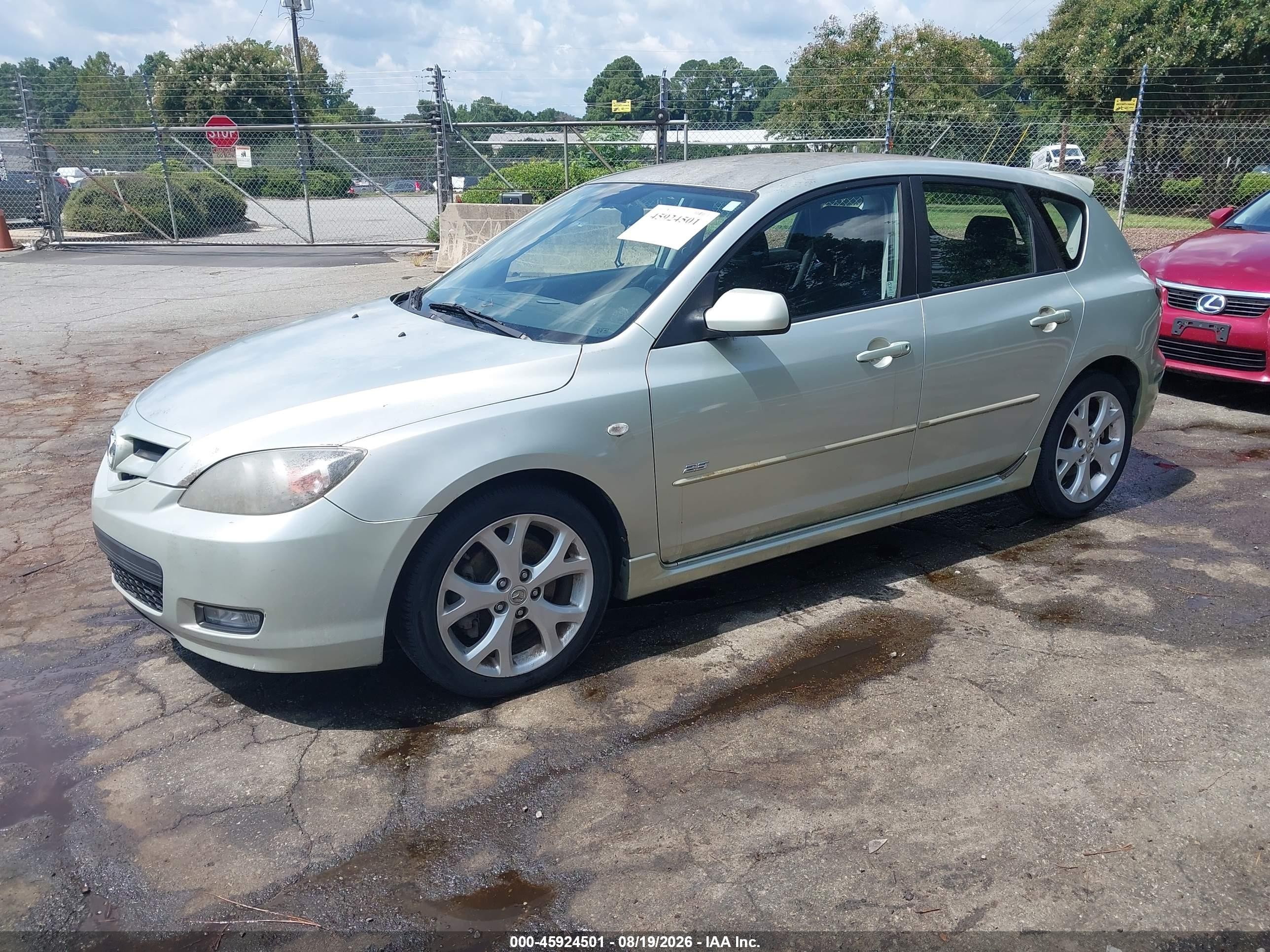 2009 Mazda Mazda3 S Touring Silver vin: JM1BK343791232580