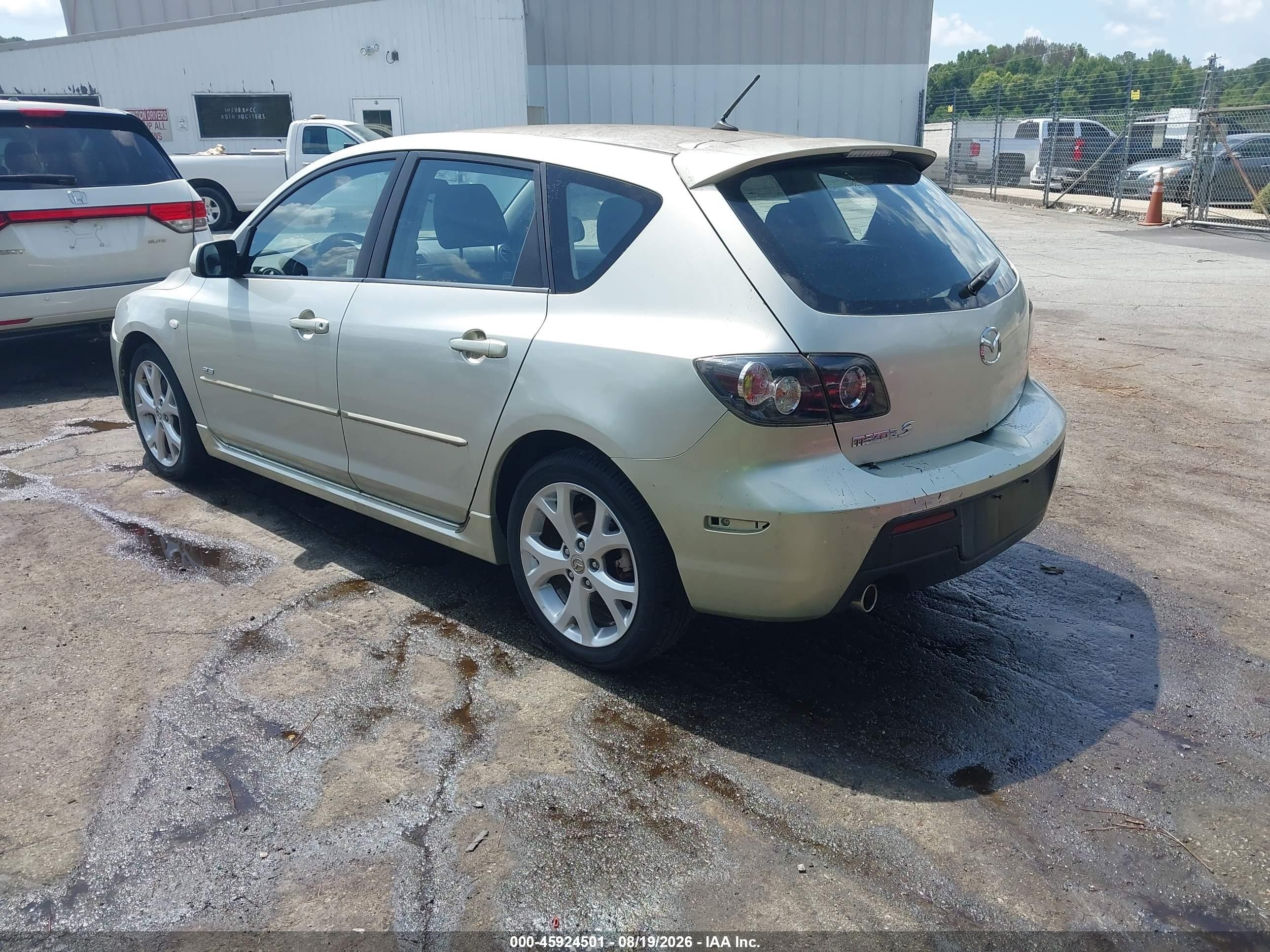 2009 Mazda Mazda3 S Touring Silver vin: JM1BK343791232580