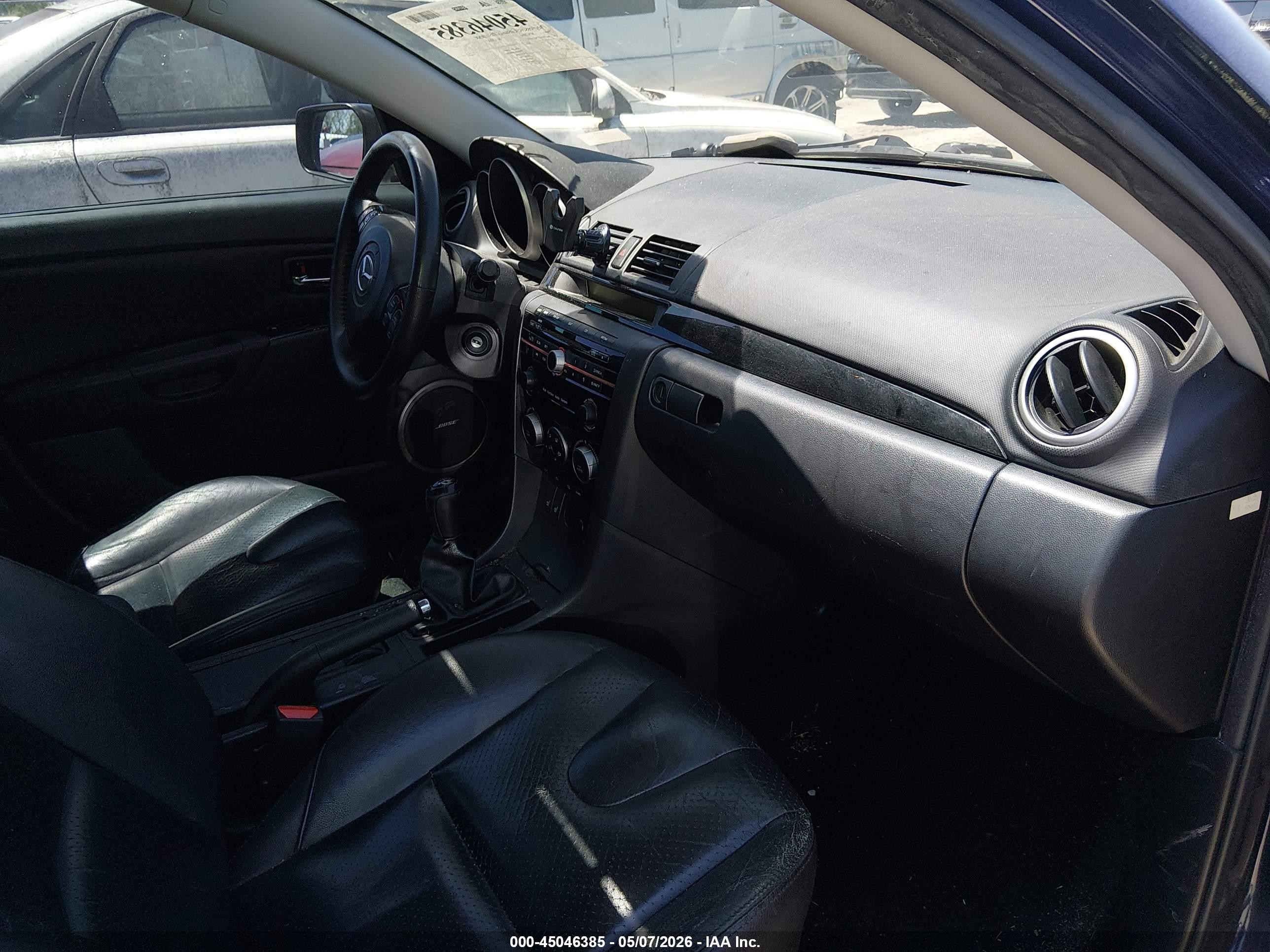 2009 Mazda Mazda3 S Grand Touring Синий vin: JM1BK343791241571