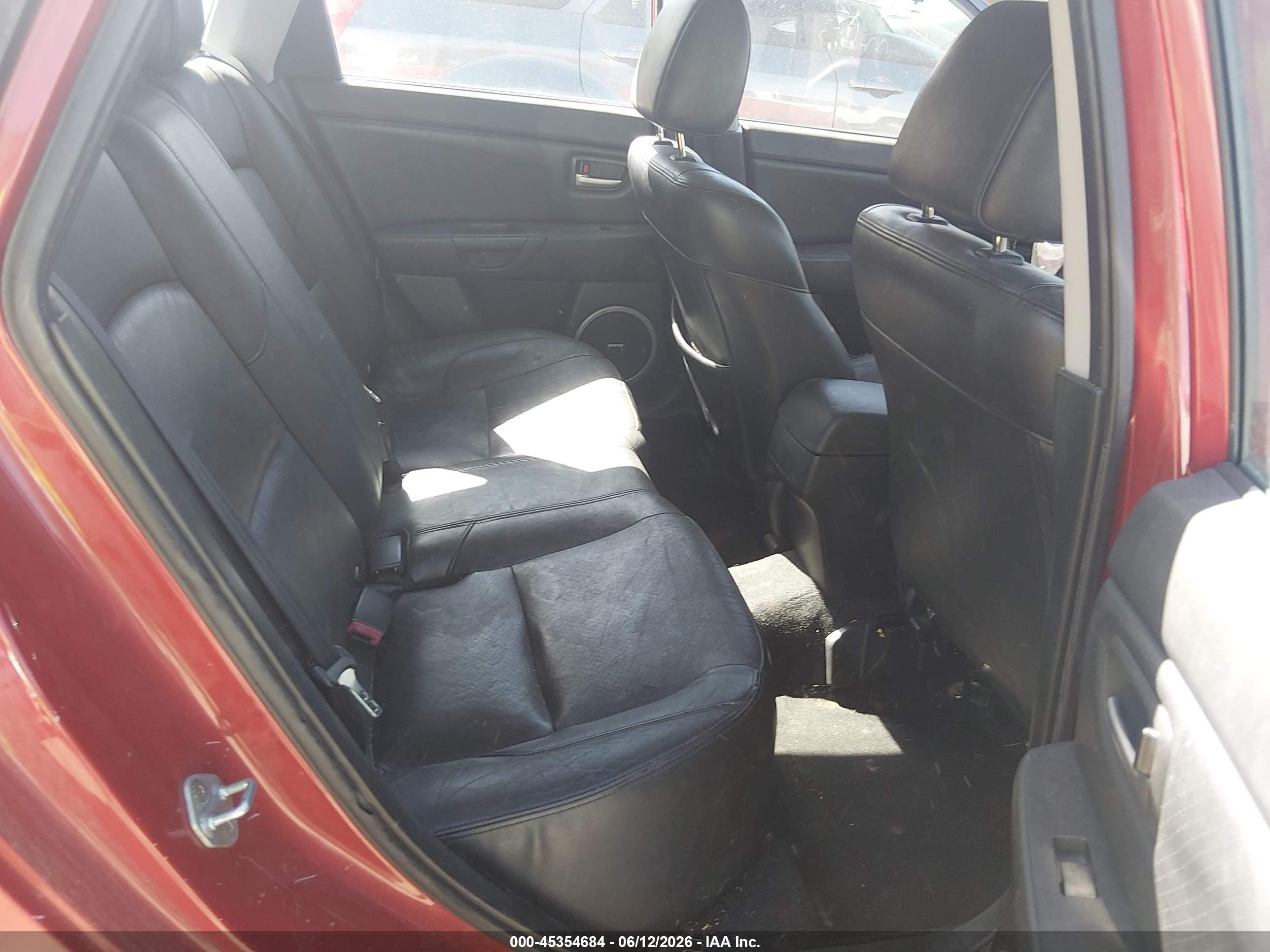 2006 Mazda Mazda3 S Grand Touring Red vin: JM1BK343861497228