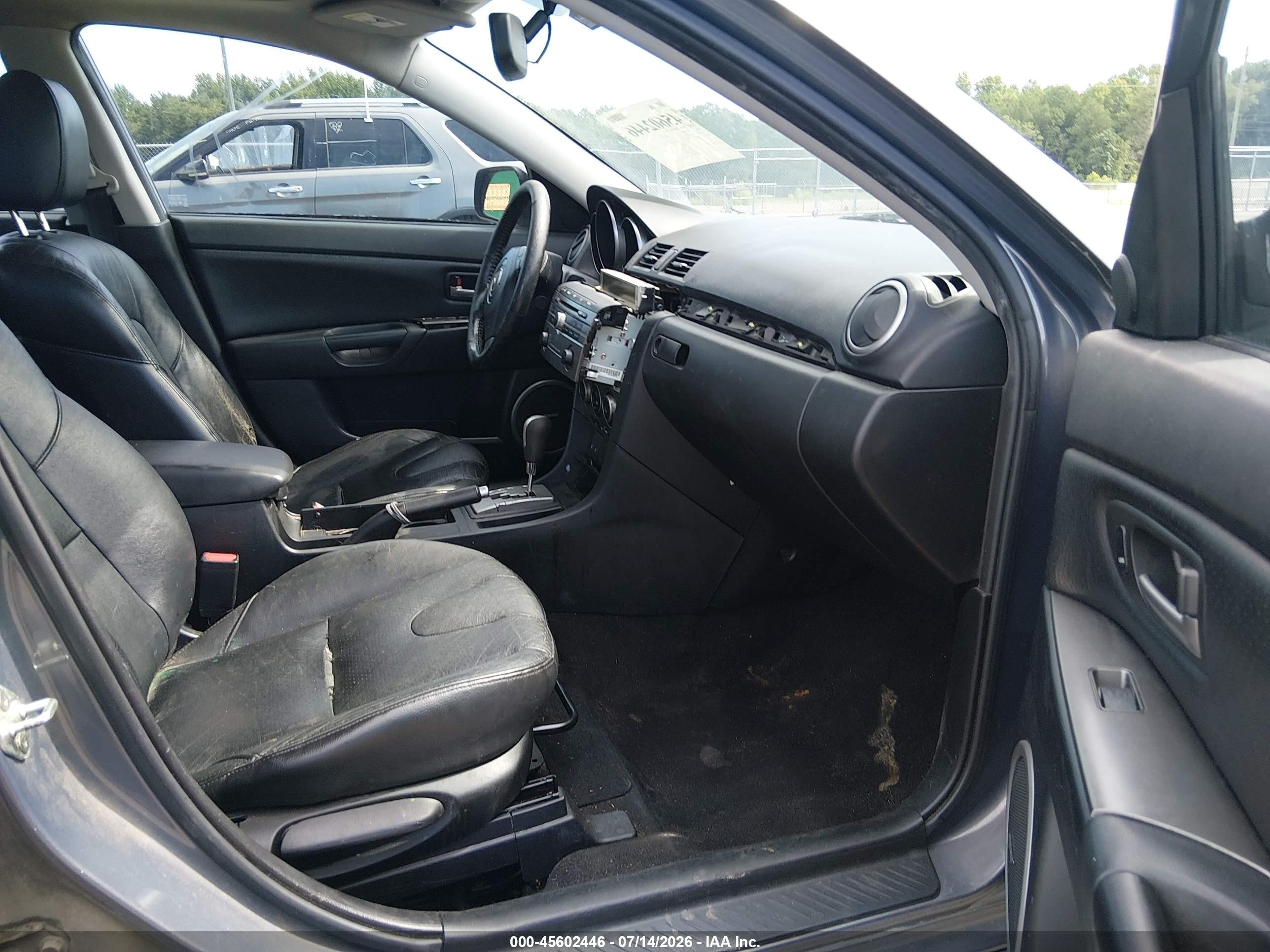 2007 Mazda Mazda3 S Grand Touring Teal vin: JM1BK343871601136