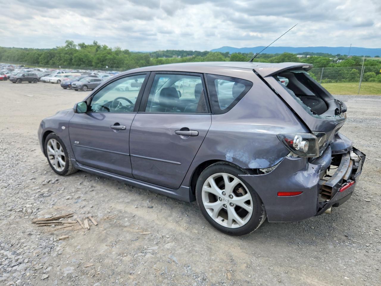 2007 Mazd 3 Gray vin: JM1BK343871762702