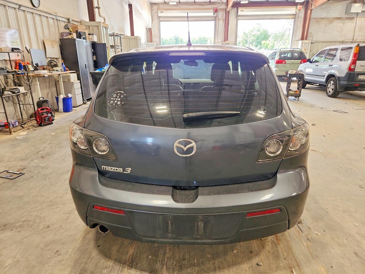 2008 Mazda 3 Hatchback Gray vin: JM1BK343881105142