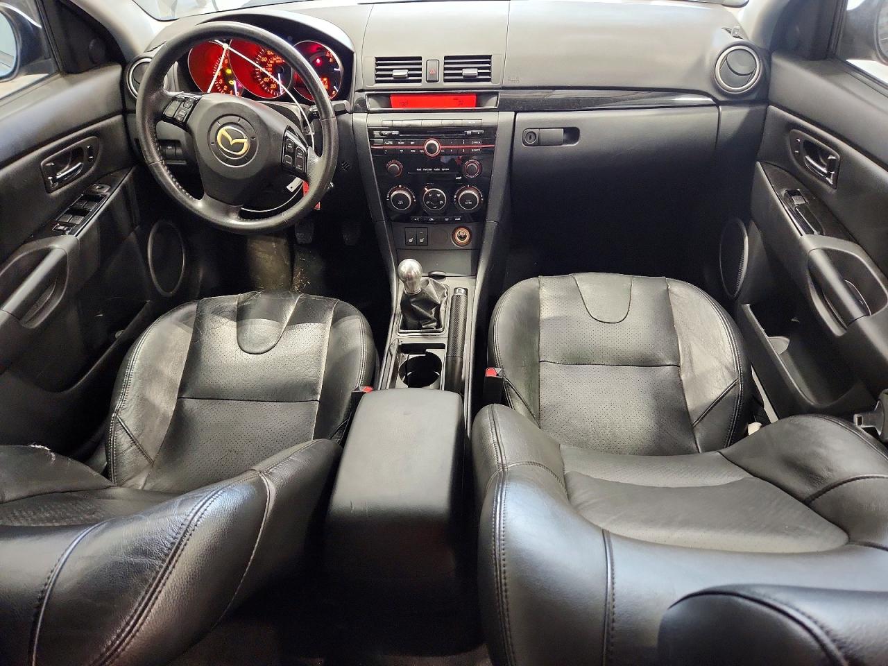 2008 Mazda 3 Hatchback Gray vin: JM1BK343881105142
