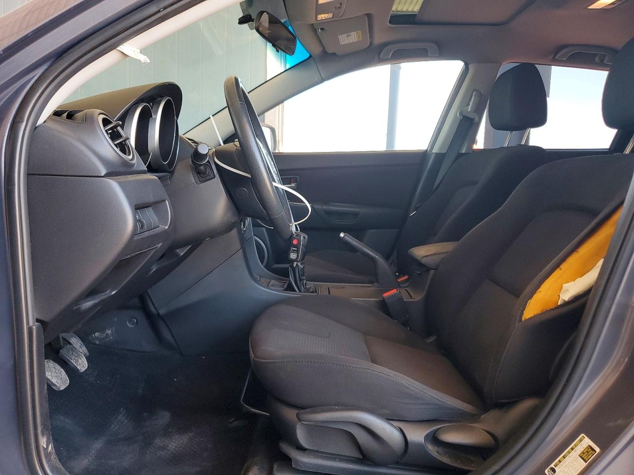 2008 Mazda 3 Hatchback Gray vin: JM1BK343881821054