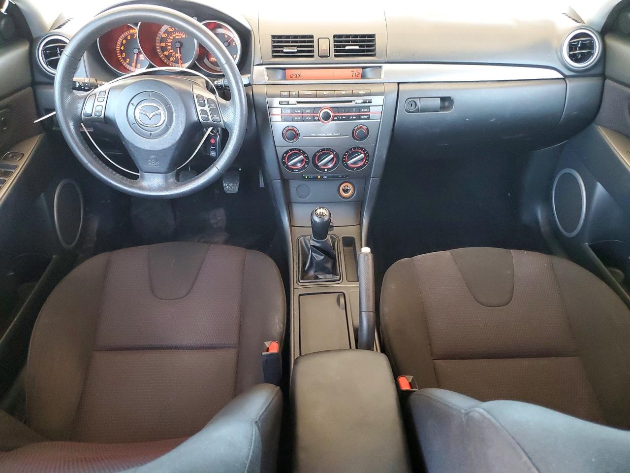 2008 Mazda 3 Hatchback Gray vin: JM1BK343881821054