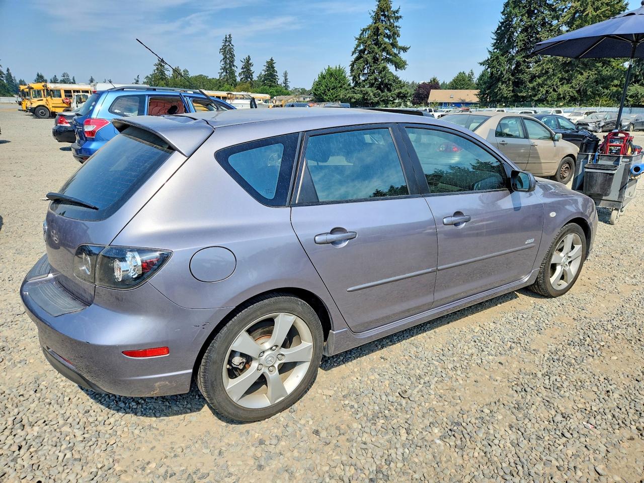 2006 Mazda 3 Hatchback Gray vin: JM1BK343961493043